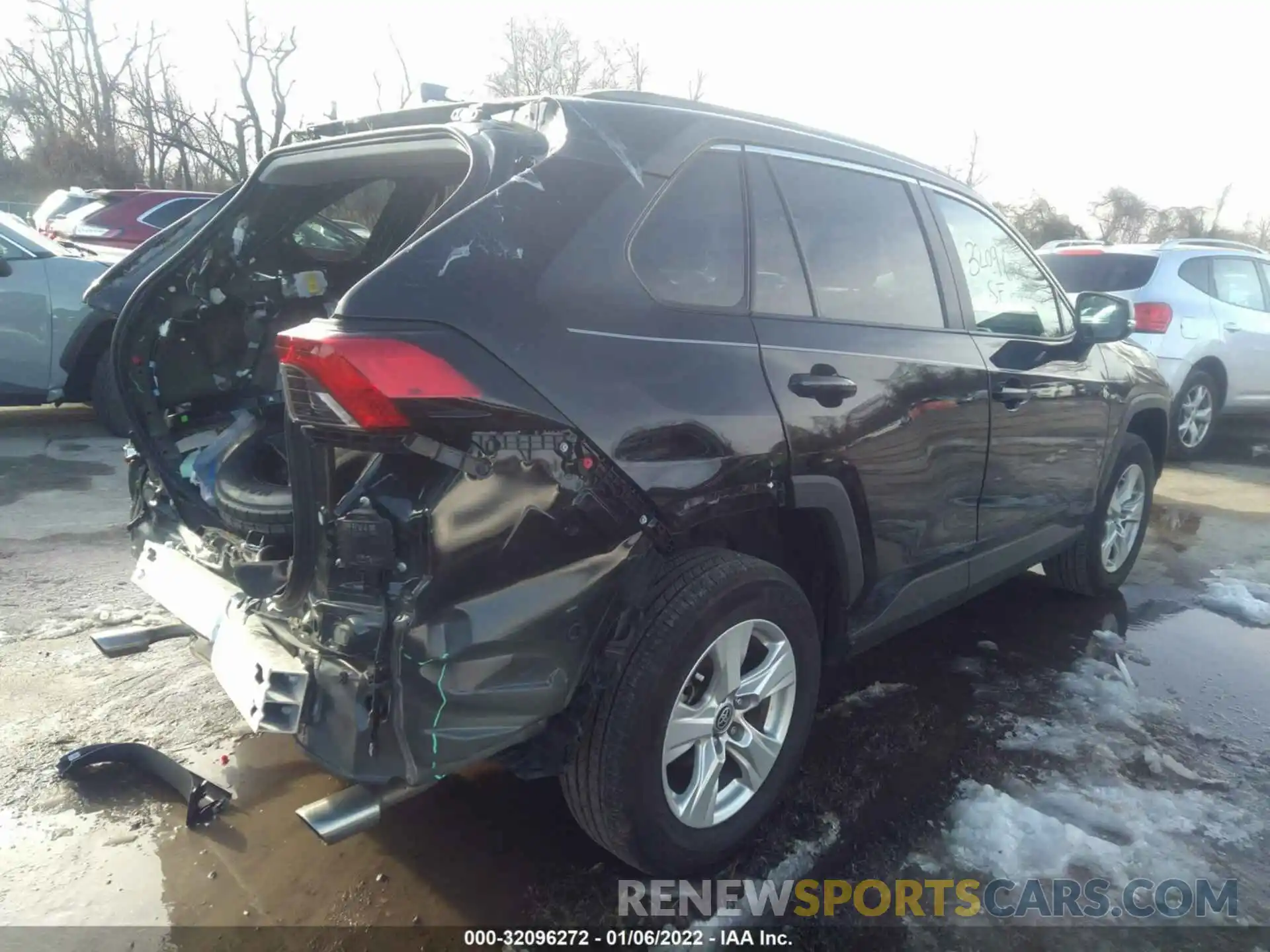 4 Photograph of a damaged car 2T3P1RFV9MC173148 TOYOTA RAV4 2021