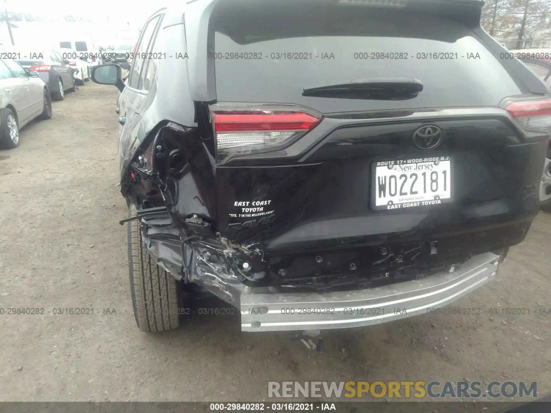 6 Photograph of a damaged car 2T3P1RFV9MC176261 TOYOTA RAV4 2021