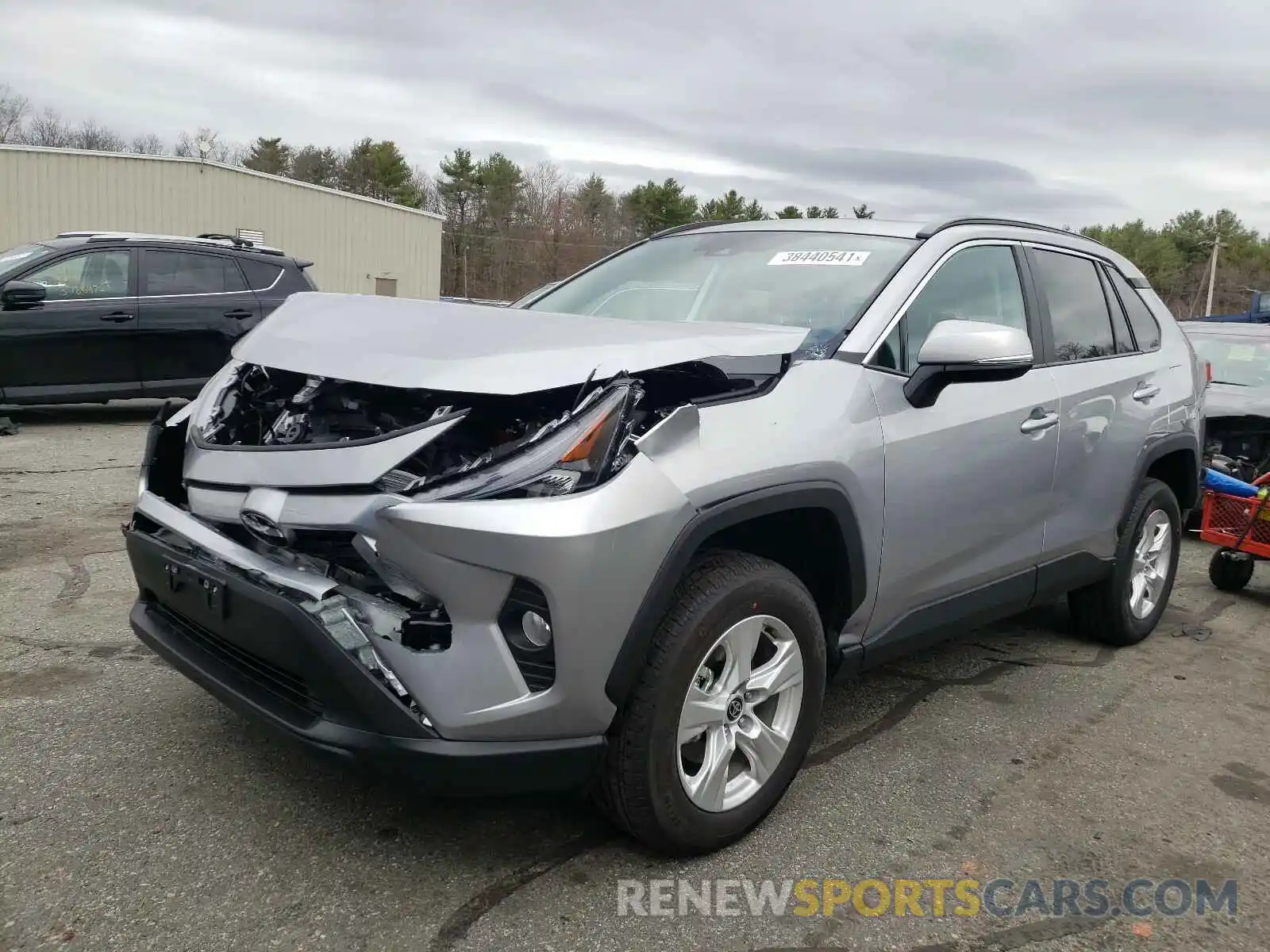 2 Photograph of a damaged car 2T3P1RFV9MC182867 TOYOTA RAV4 2021