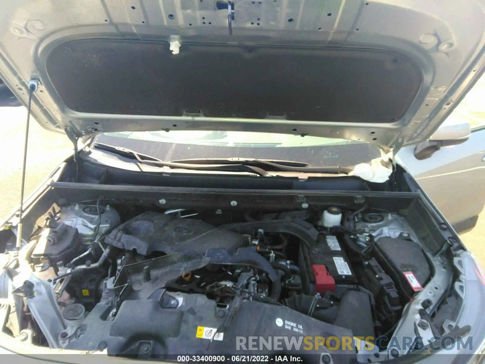 10 Фотография поврежденного автомобиля 2T3P1RFV9MC200591 TOYOTA RAV4 2021