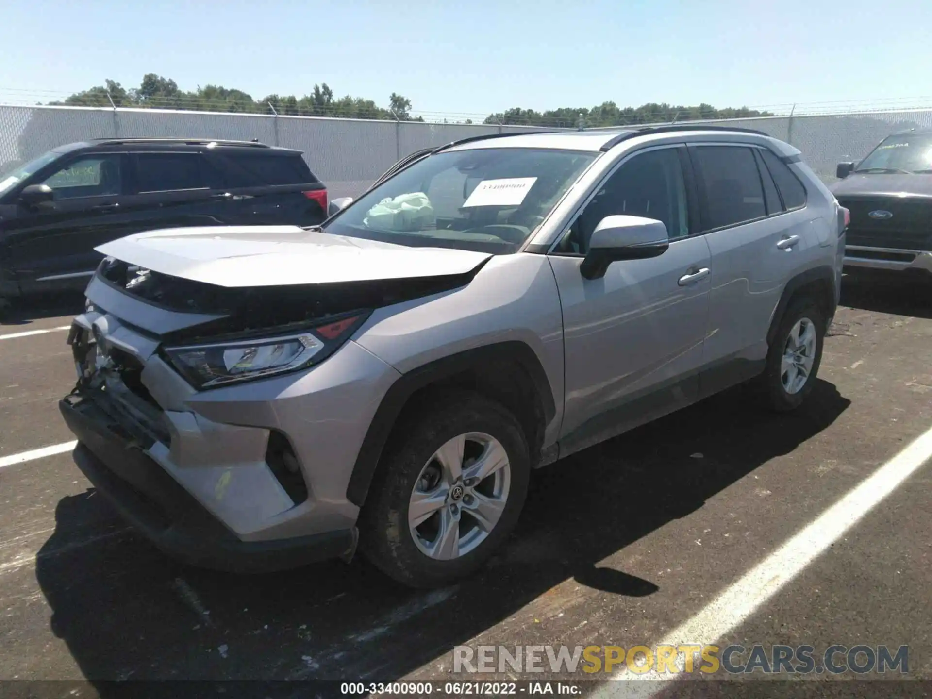 2 Photograph of a damaged car 2T3P1RFV9MC200591 TOYOTA RAV4 2021