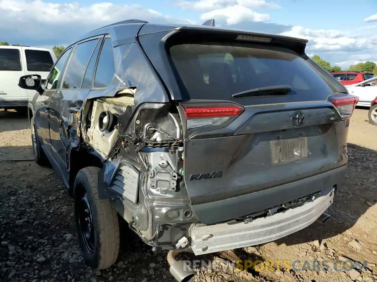 3 Photograph of a damaged car 2T3P1RFV9MC200817 TOYOTA RAV4 2021