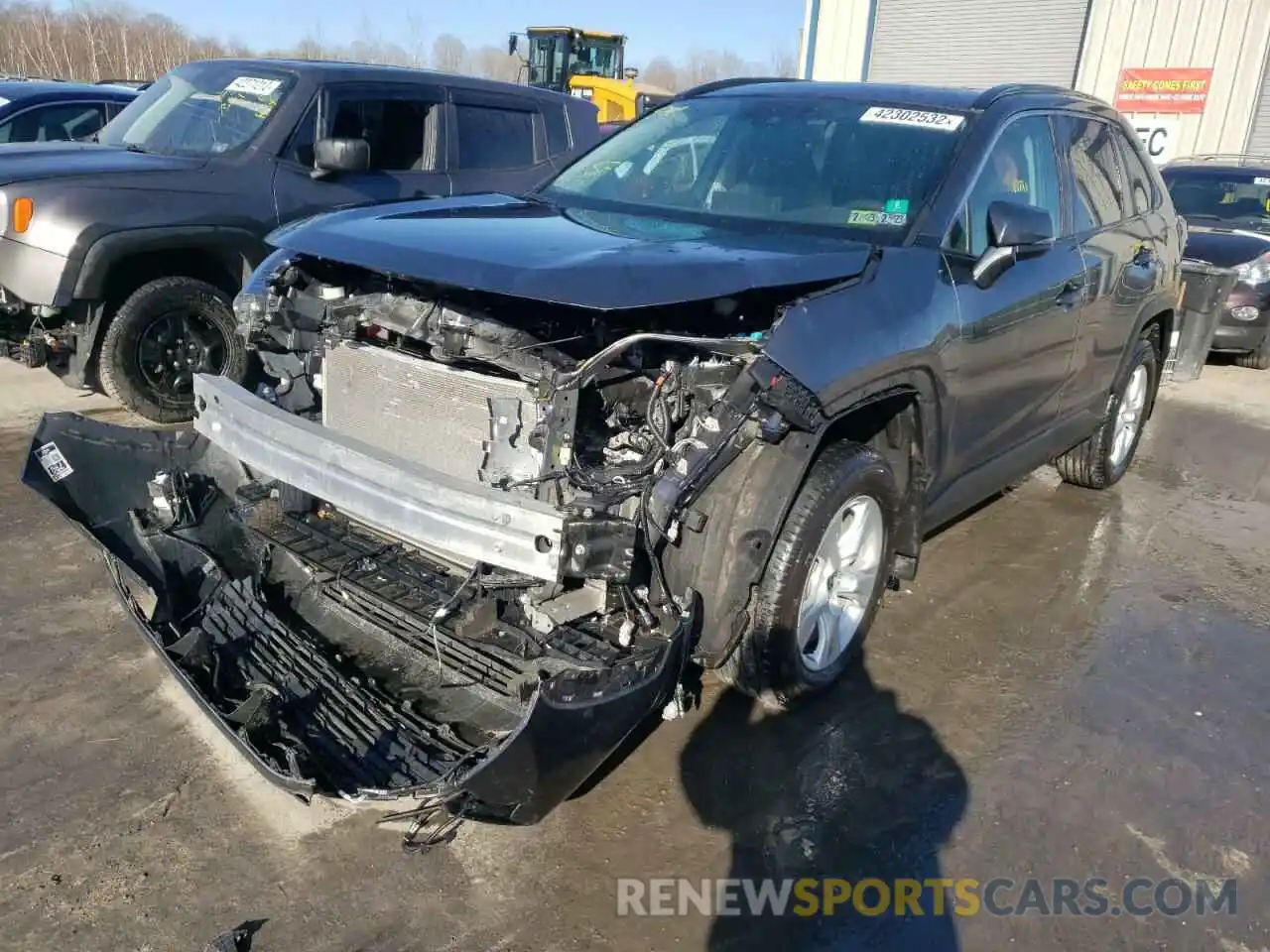 2 Photograph of a damaged car 2T3P1RFV9MC207119 TOYOTA RAV4 2021