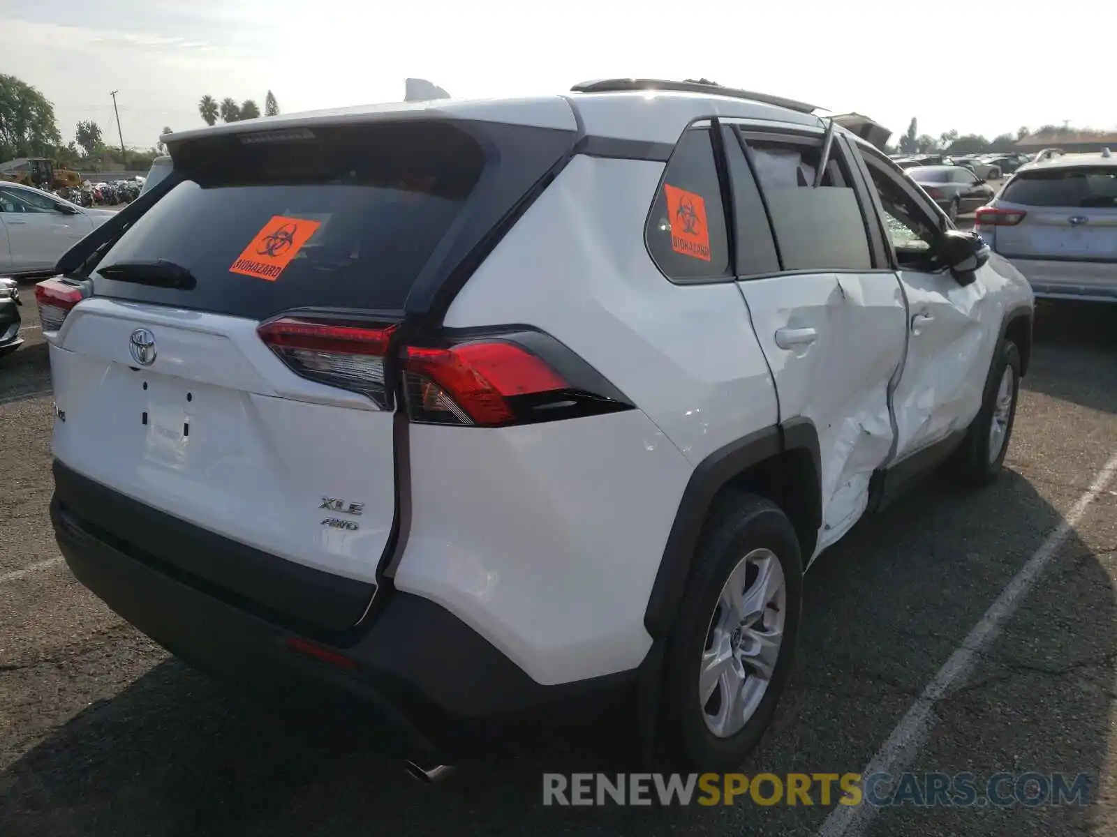 4 Photograph of a damaged car 2T3P1RFV9MC210733 TOYOTA RAV4 2021