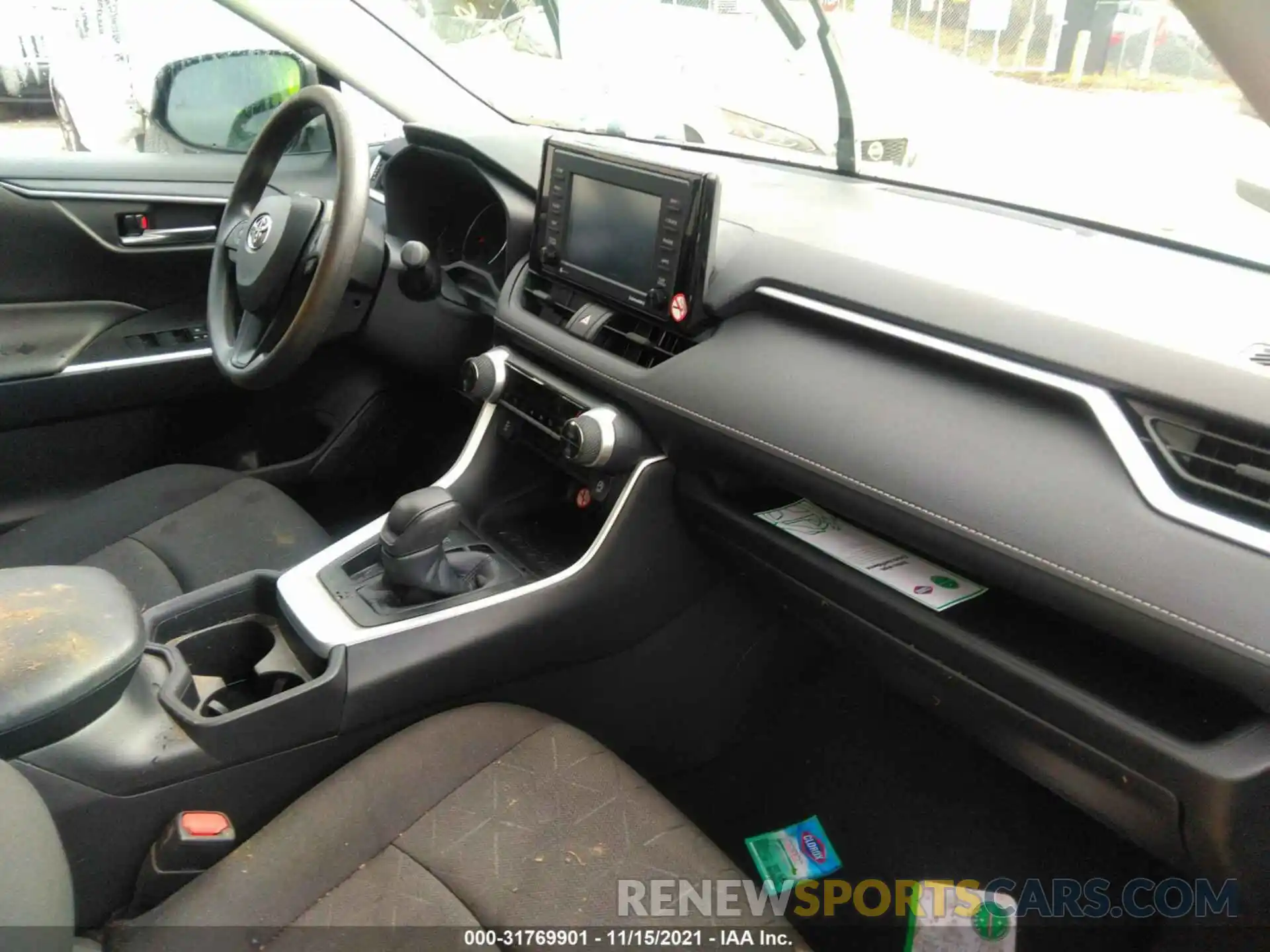 5 Фотография поврежденного автомобиля 2T3P1RFV9MC220498 TOYOTA RAV4 2021