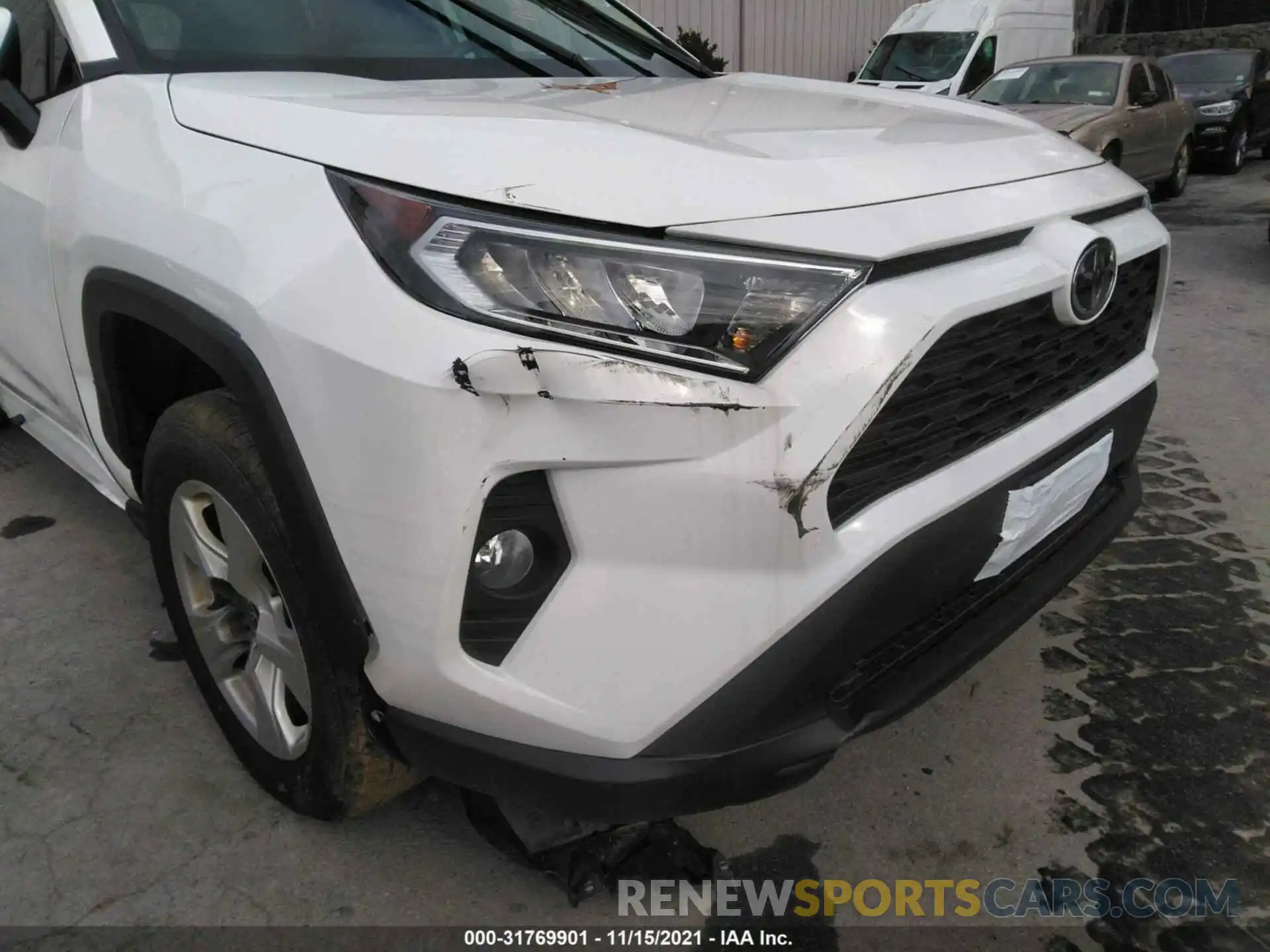 6 Фотография поврежденного автомобиля 2T3P1RFV9MC220498 TOYOTA RAV4 2021