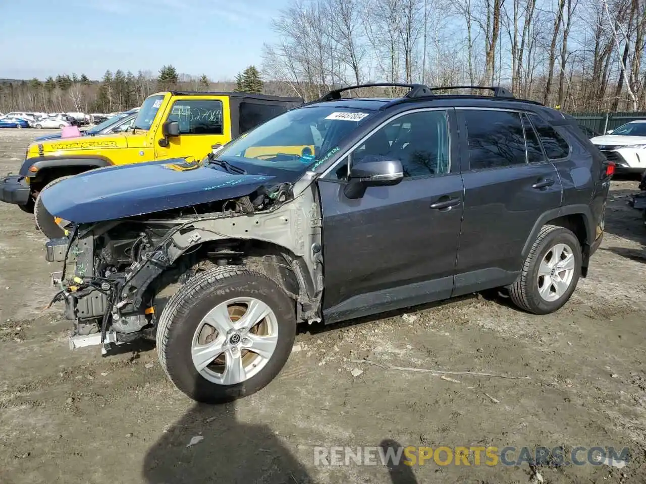 1 Photograph of a damaged car 2T3P1RFV9MC223644 TOYOTA RAV4 2021