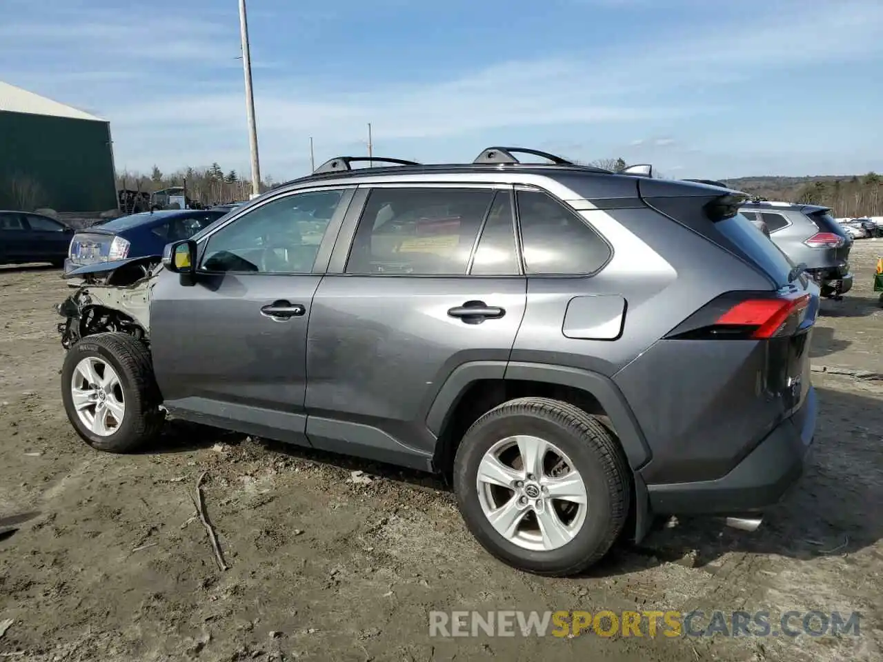 2 Photograph of a damaged car 2T3P1RFV9MC223644 TOYOTA RAV4 2021