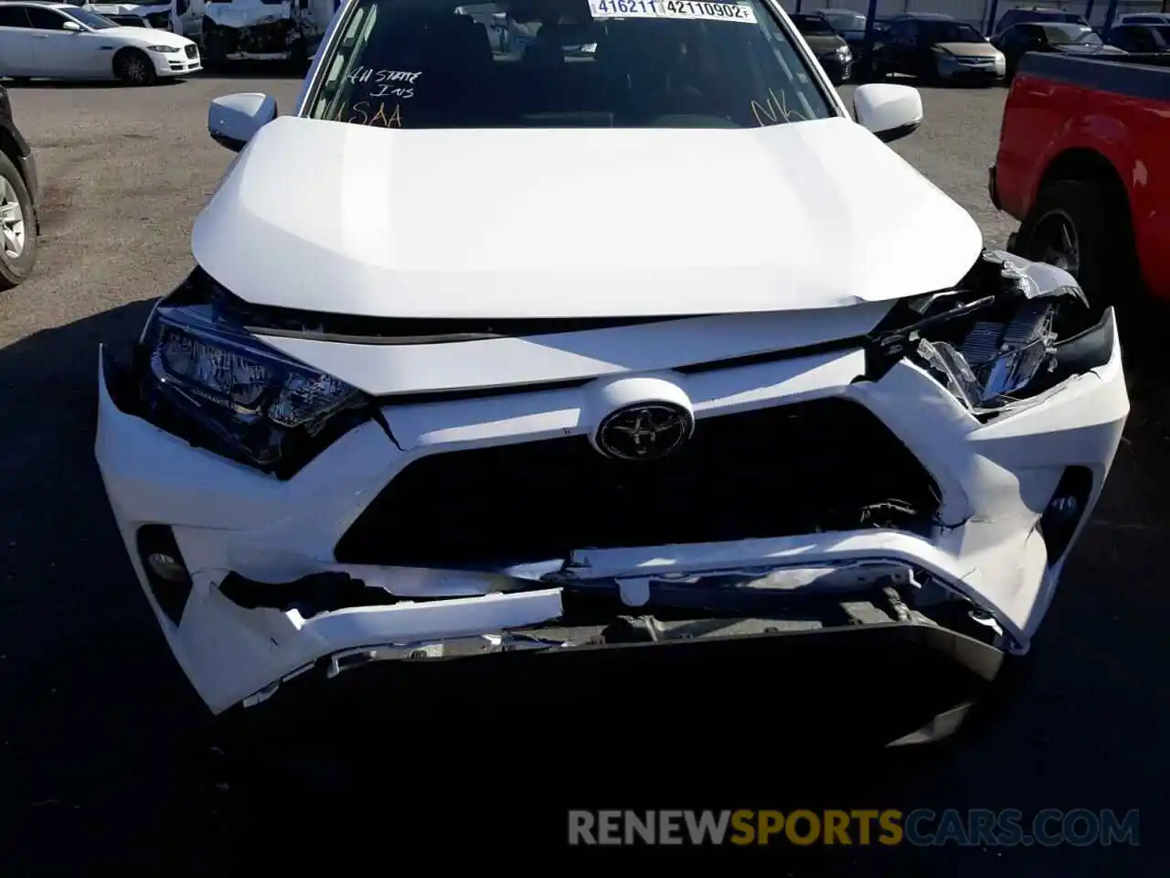 7 Photograph of a damaged car 2T3P1RFV9MC229296 TOYOTA RAV4 2021