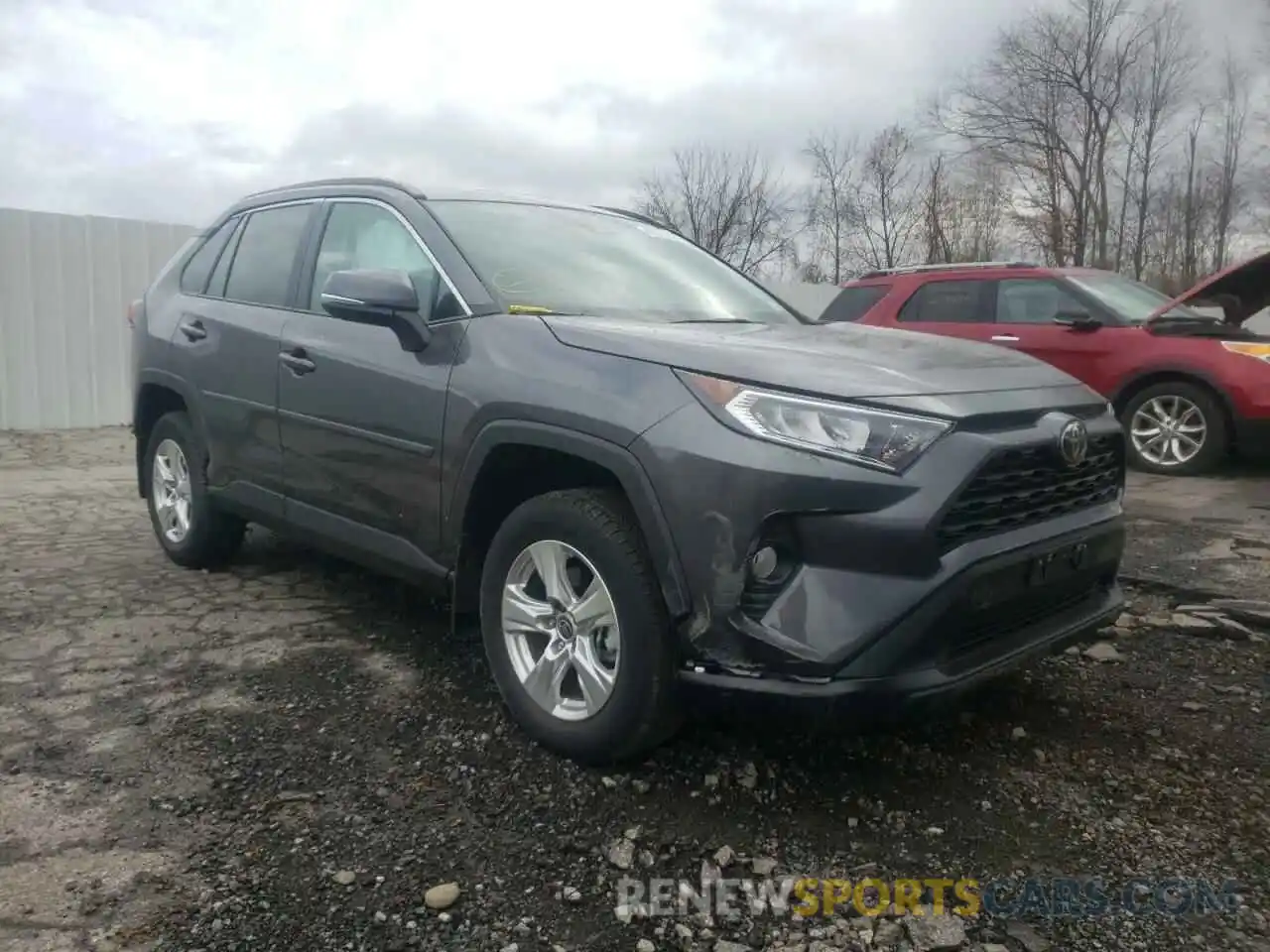 1 Photograph of a damaged car 2T3P1RFV9MC229900 TOYOTA RAV4 2021