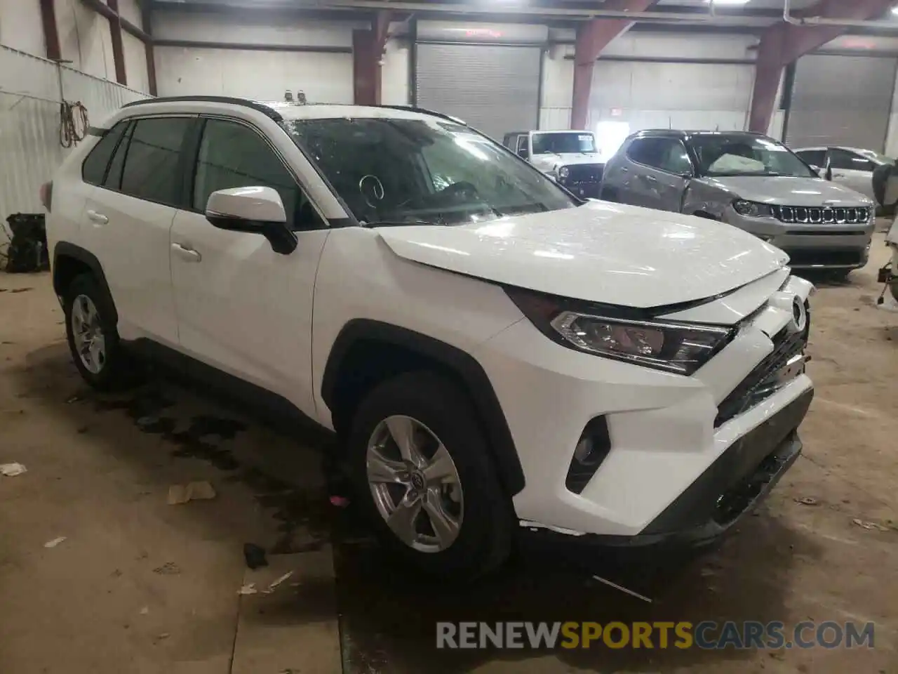 1 Фотография поврежденного автомобиля 2T3P1RFV9MC239634 TOYOTA RAV4 2021