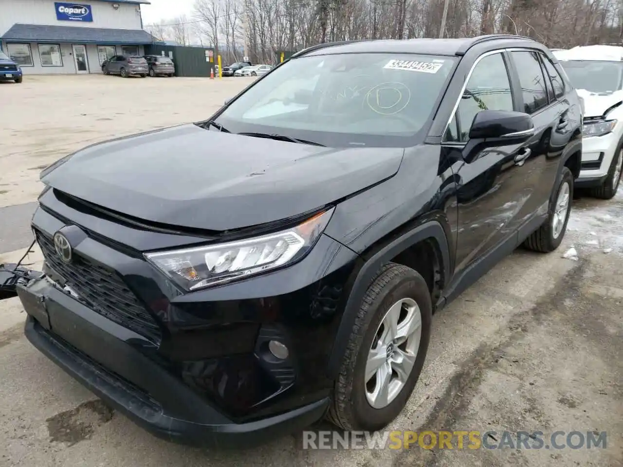 2 Photograph of a damaged car 2T3P1RFV9MW142576 TOYOTA RAV4 2021