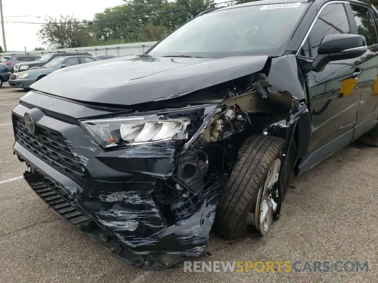 9 Photograph of a damaged car 2T3P1RFV9MW145008 TOYOTA RAV4 2021