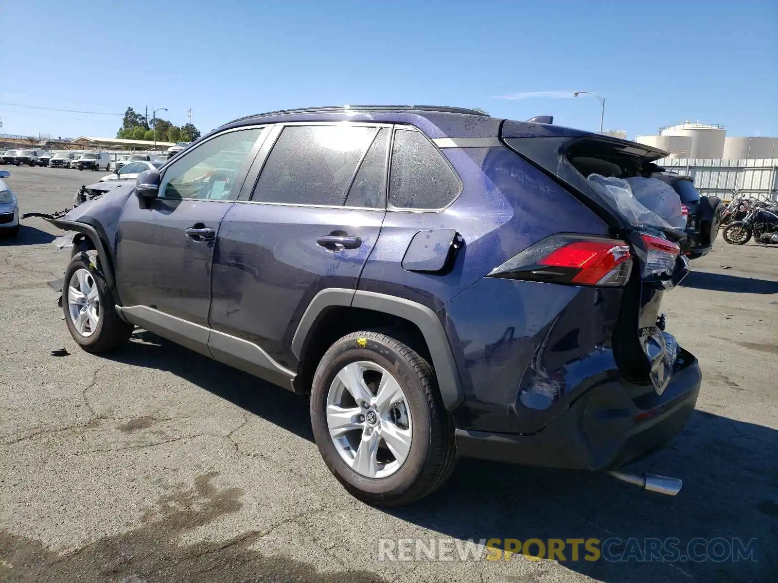 3 Photograph of a damaged car 2T3P1RFV9MW154761 TOYOTA RAV4 2021