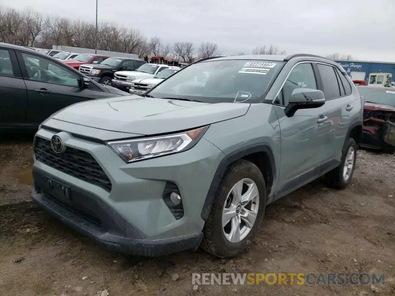 2 Фотография поврежденного автомобиля 2T3P1RFV9MW156879 TOYOTA RAV4 2021