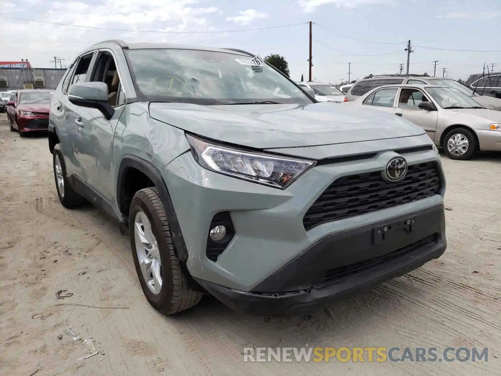 1 Фотография поврежденного автомобиля 2T3P1RFV9MW160236 TOYOTA RAV4 2021