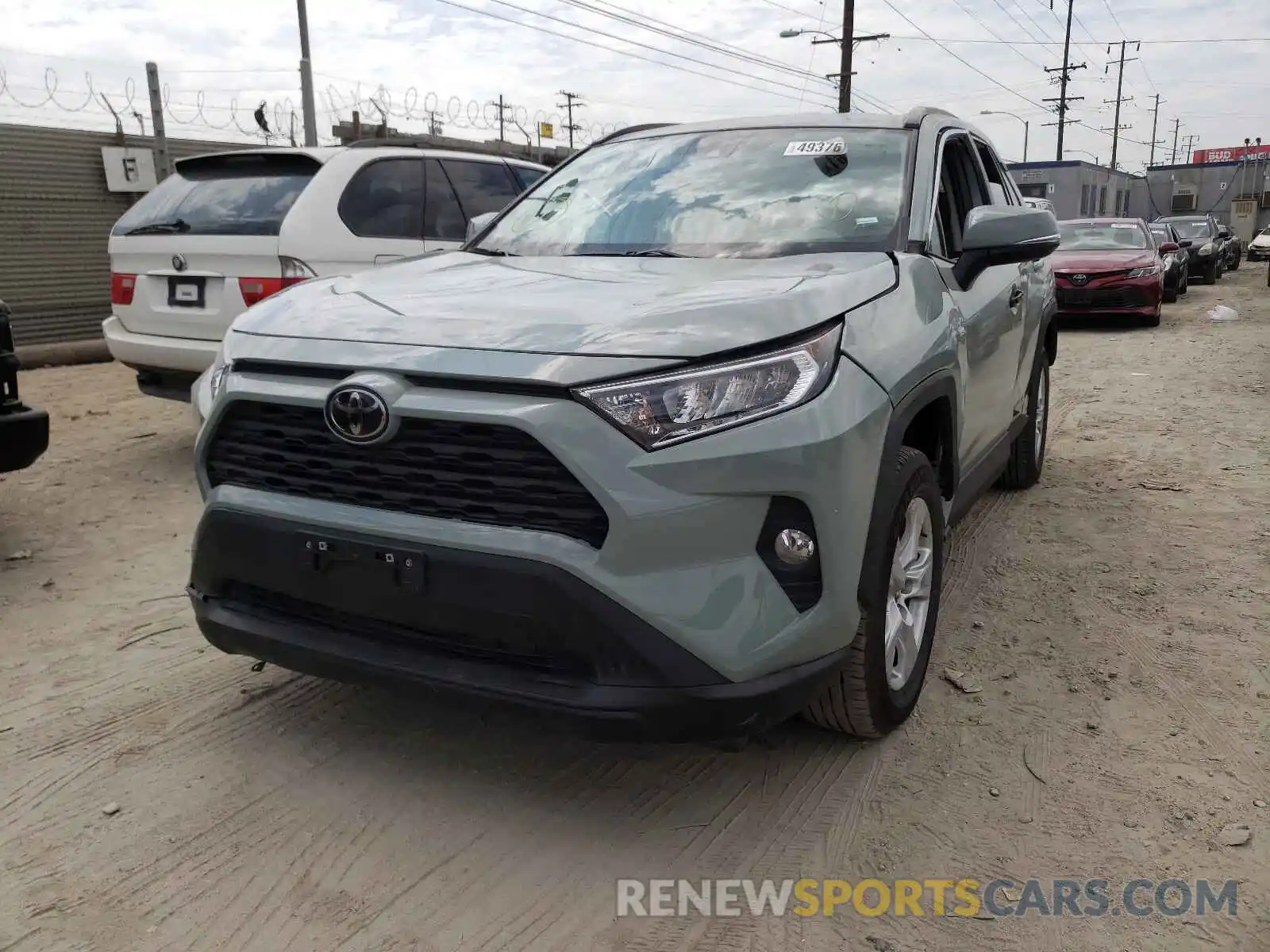 2 Photograph of a damaged car 2T3P1RFV9MW160236 TOYOTA RAV4 2021