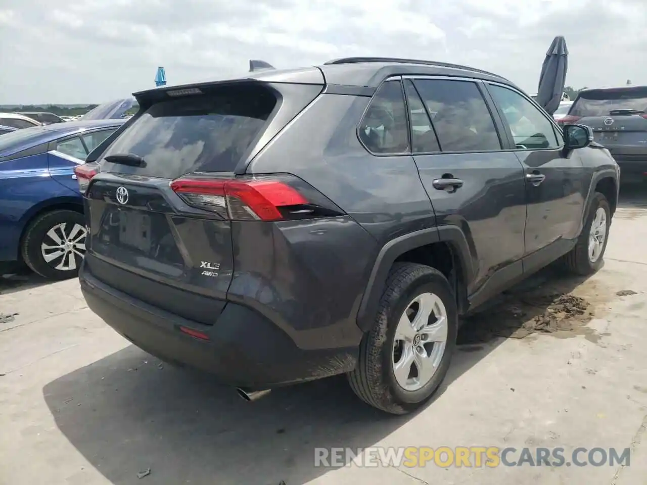 4 Фотография поврежденного автомобиля 2T3P1RFV9MW163086 TOYOTA RAV4 2021