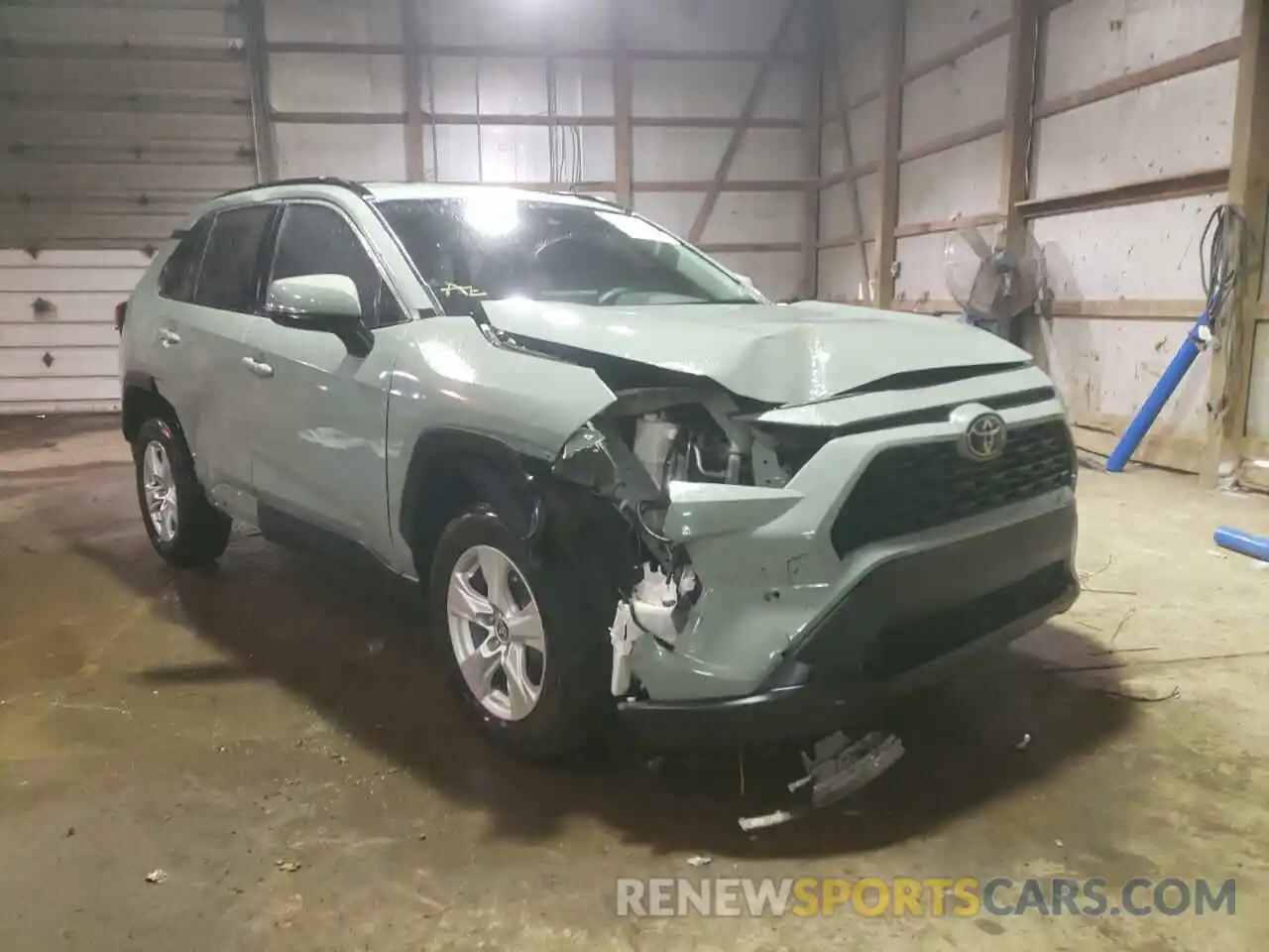 1 Photograph of a damaged car 2T3P1RFV9MW171219 TOYOTA RAV4 2021