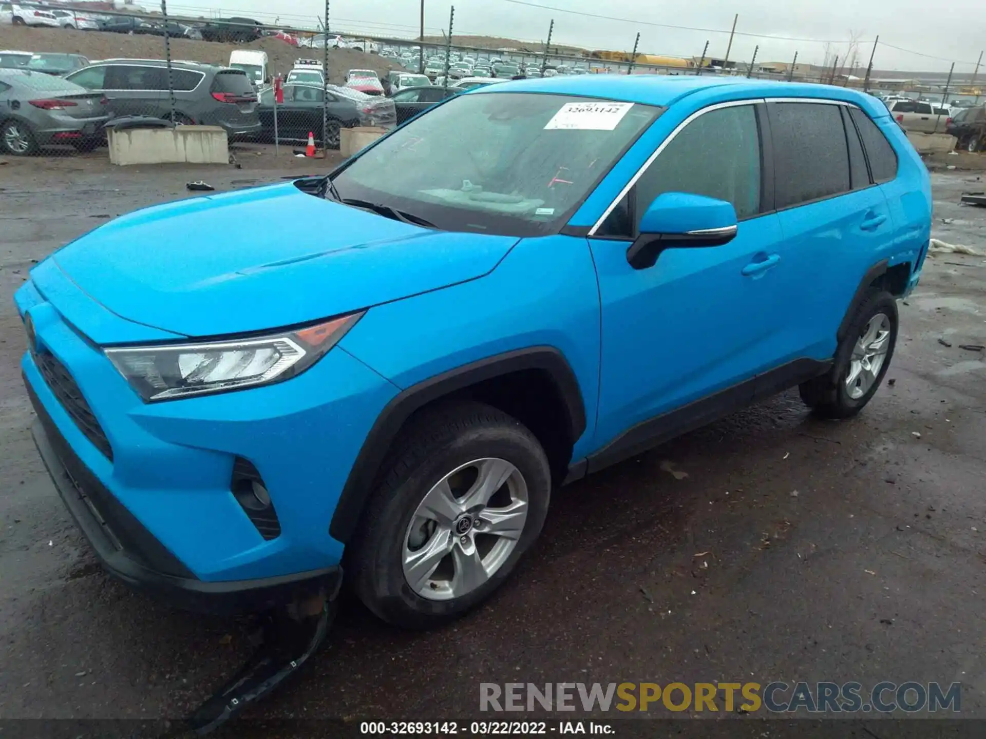 2 Фотография поврежденного автомобиля 2T3P1RFV9MW178476 TOYOTA RAV4 2021