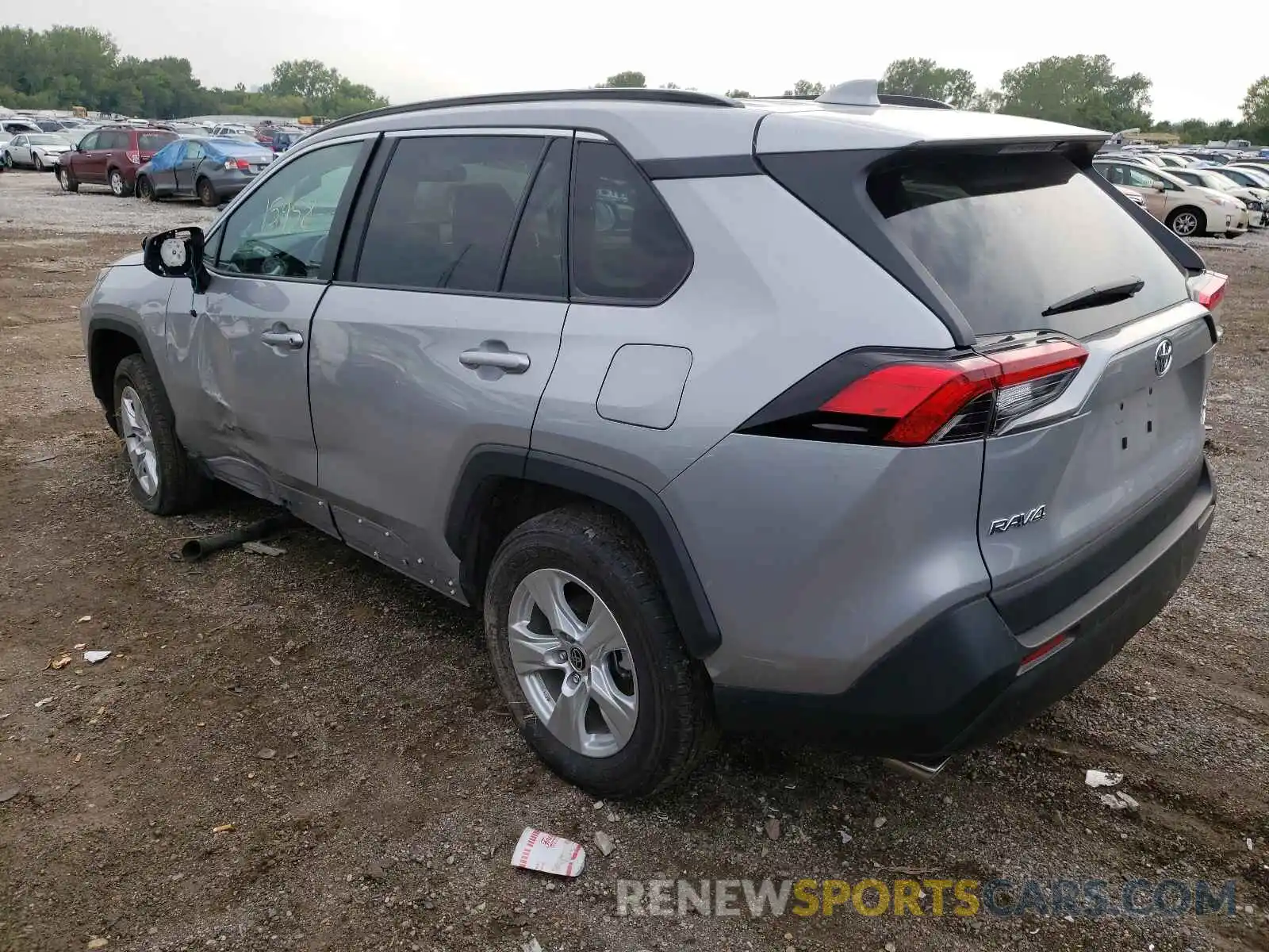 3 Photograph of a damaged car 2T3P1RFV9MW180051 TOYOTA RAV4 2021