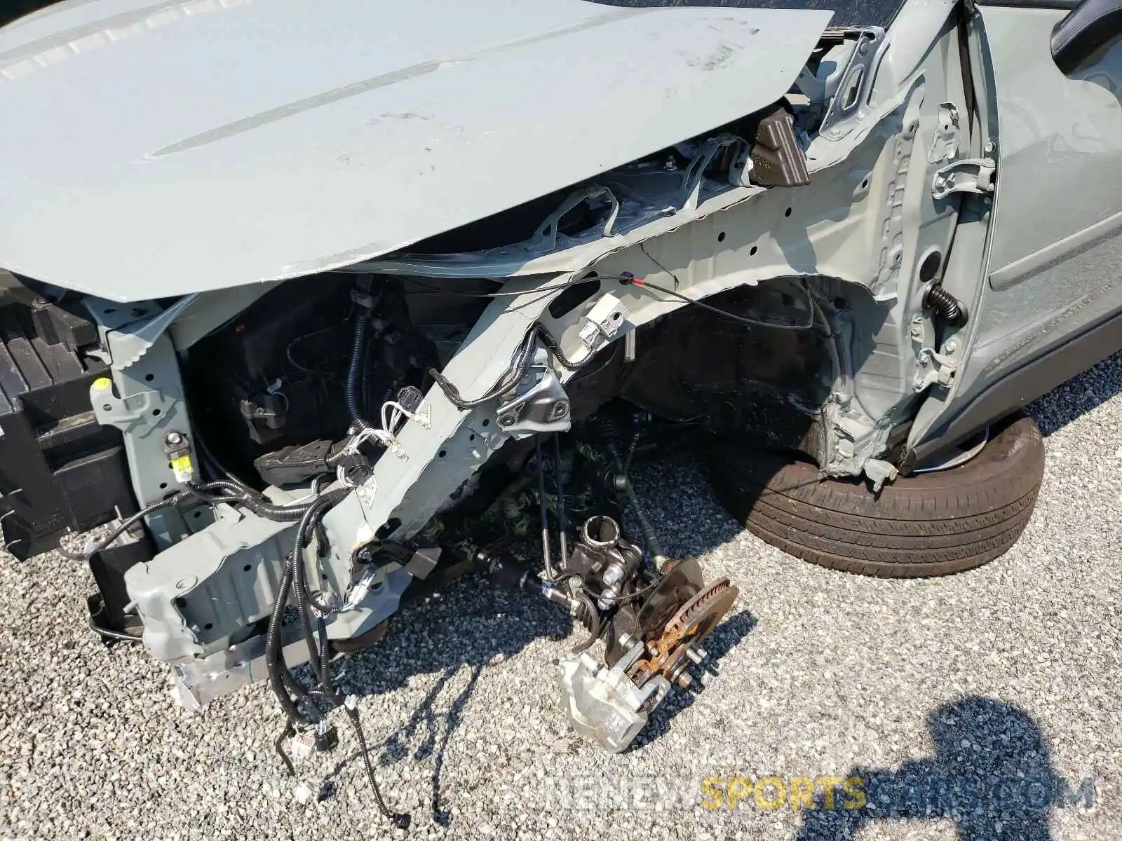 9 Фотография поврежденного автомобиля 2T3P1RFV9MW183788 TOYOTA RAV4 2021