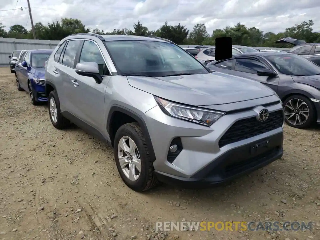 1 Photograph of a damaged car 2T3P1RFV9MW184438 TOYOTA RAV4 2021