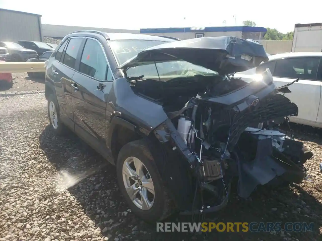 1 Photograph of a damaged car 2T3P1RFV9MW186559 TOYOTA RAV4 2021