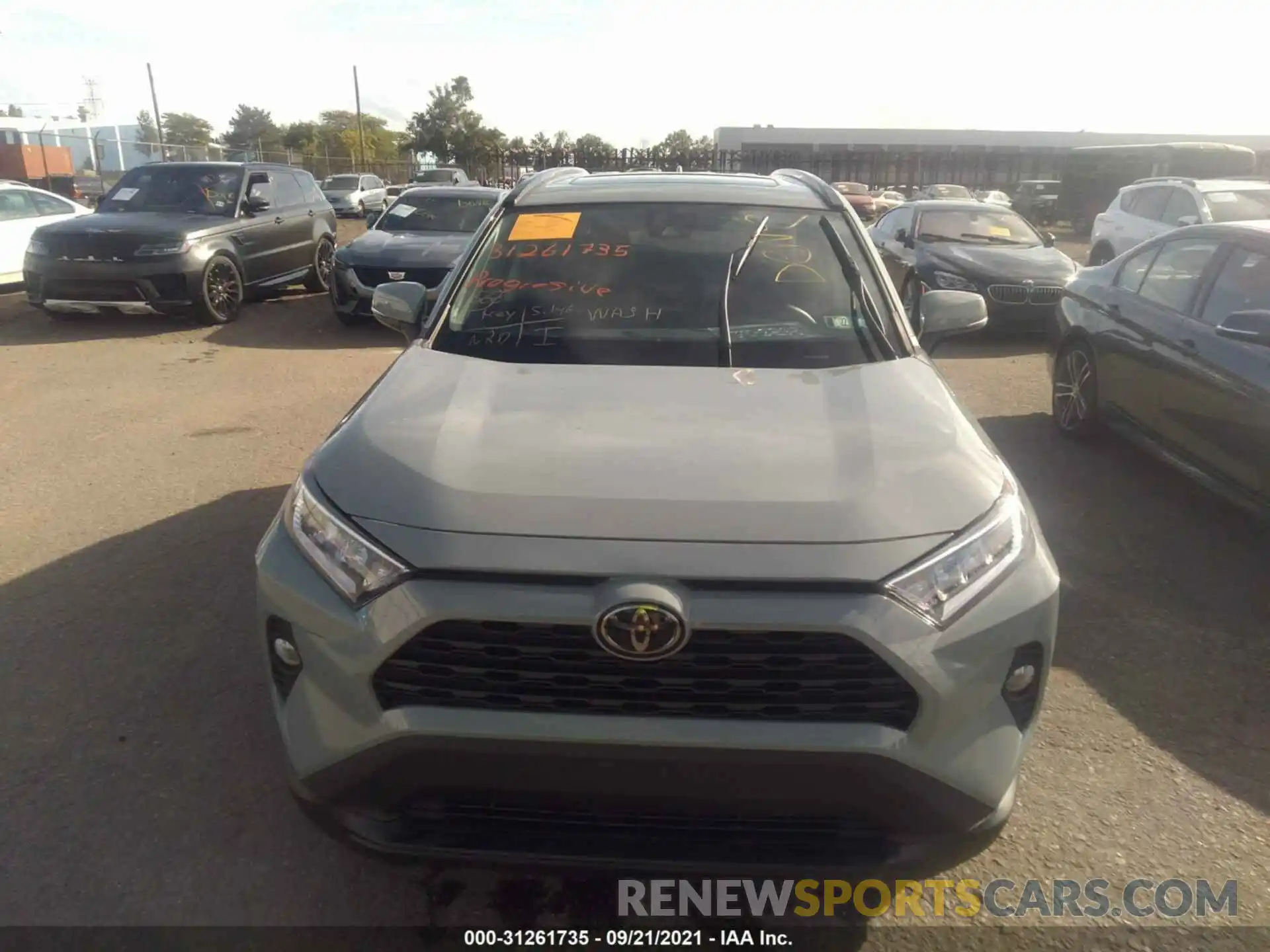 6 Фотография поврежденного автомобиля 2T3P1RFV9MW206874 TOYOTA RAV4 2021