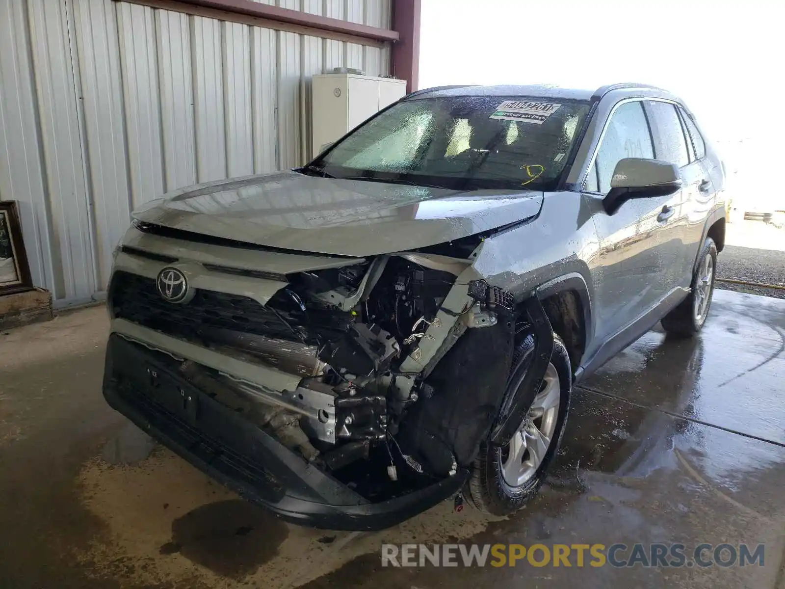 2 Photograph of a damaged car 2T3P1RFV9MW207233 TOYOTA RAV4 2021