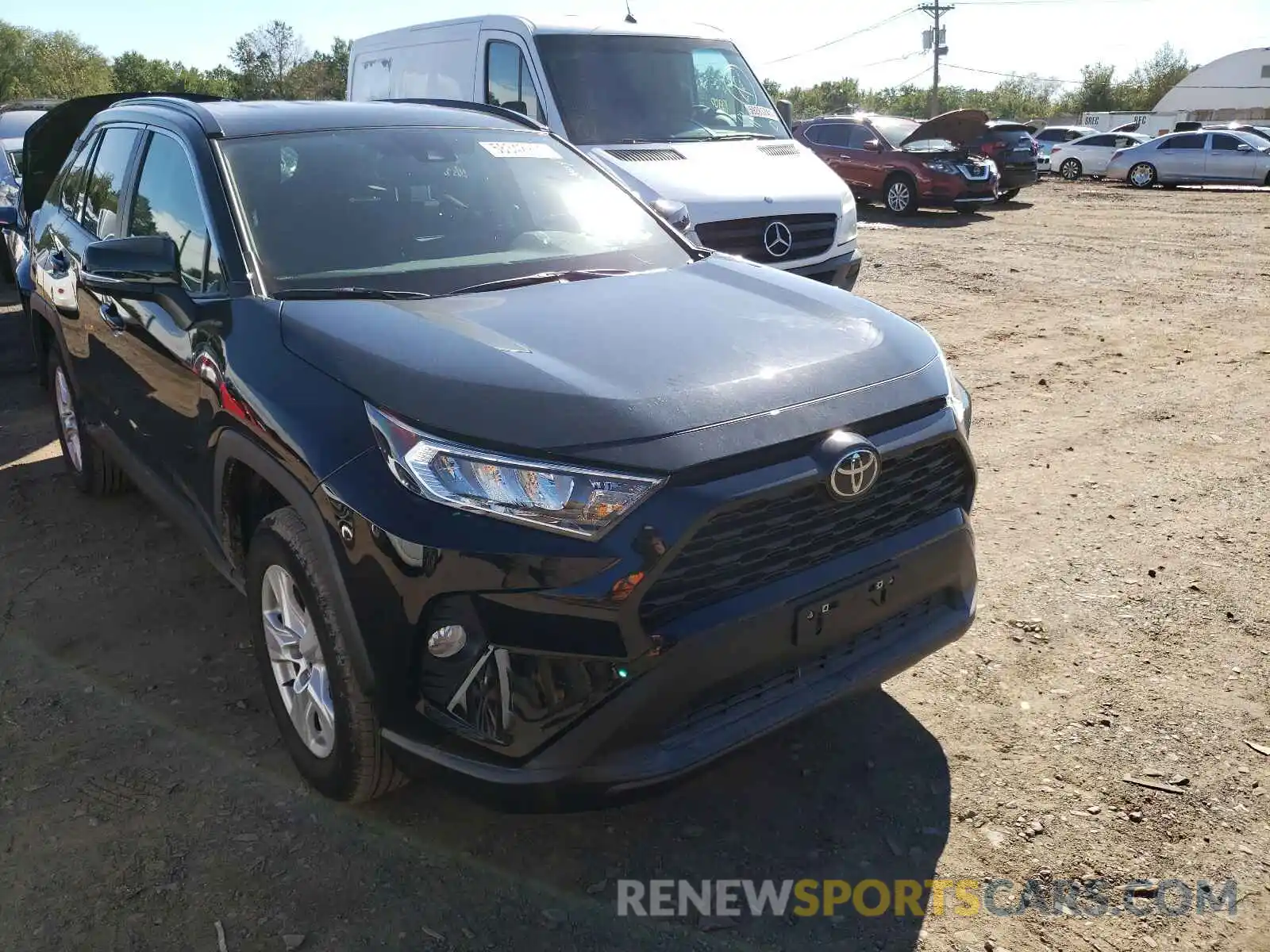 1 Photograph of a damaged car 2T3P1RFV9MW219866 TOYOTA RAV4 2021