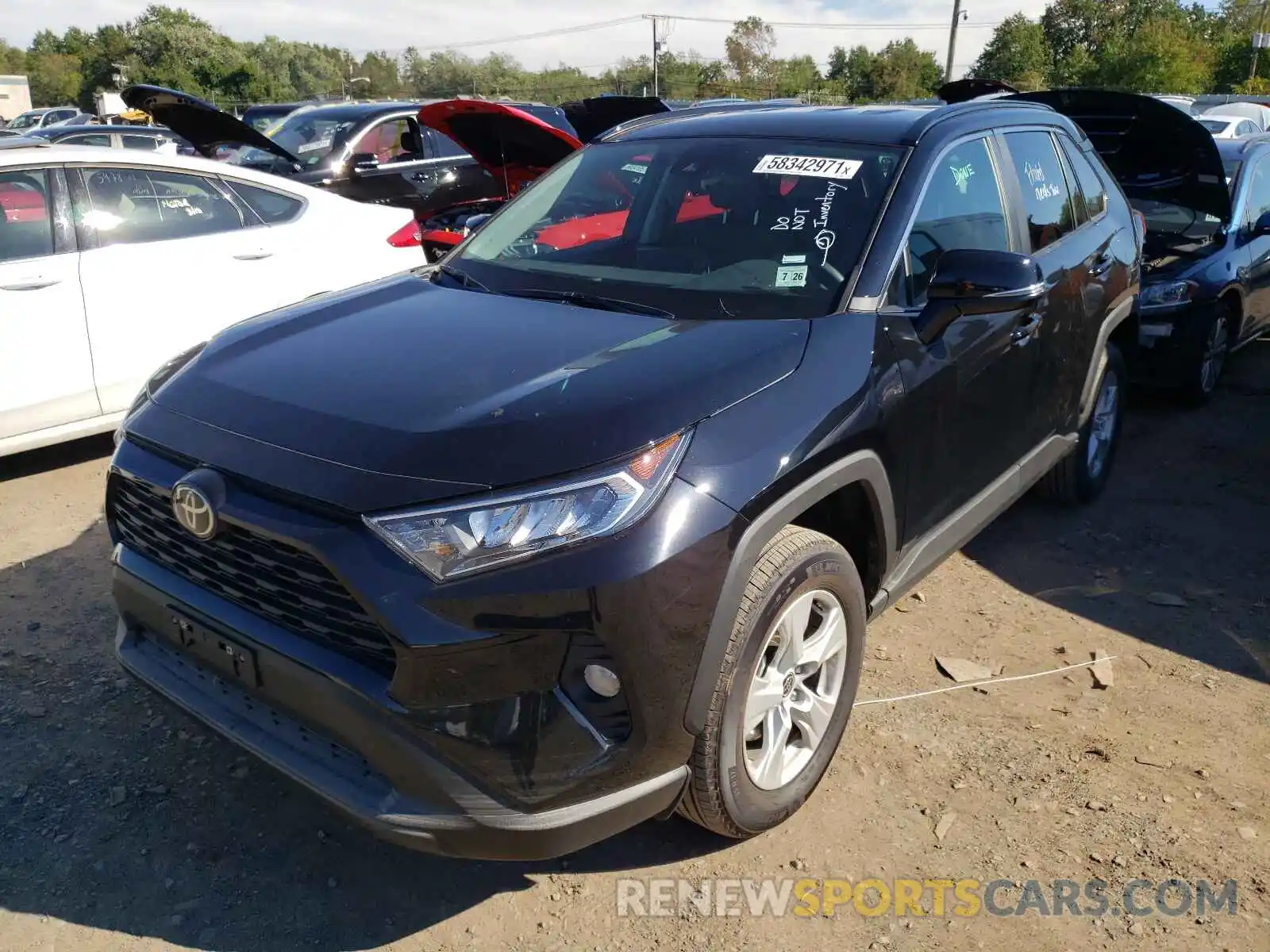 2 Photograph of a damaged car 2T3P1RFV9MW219866 TOYOTA RAV4 2021