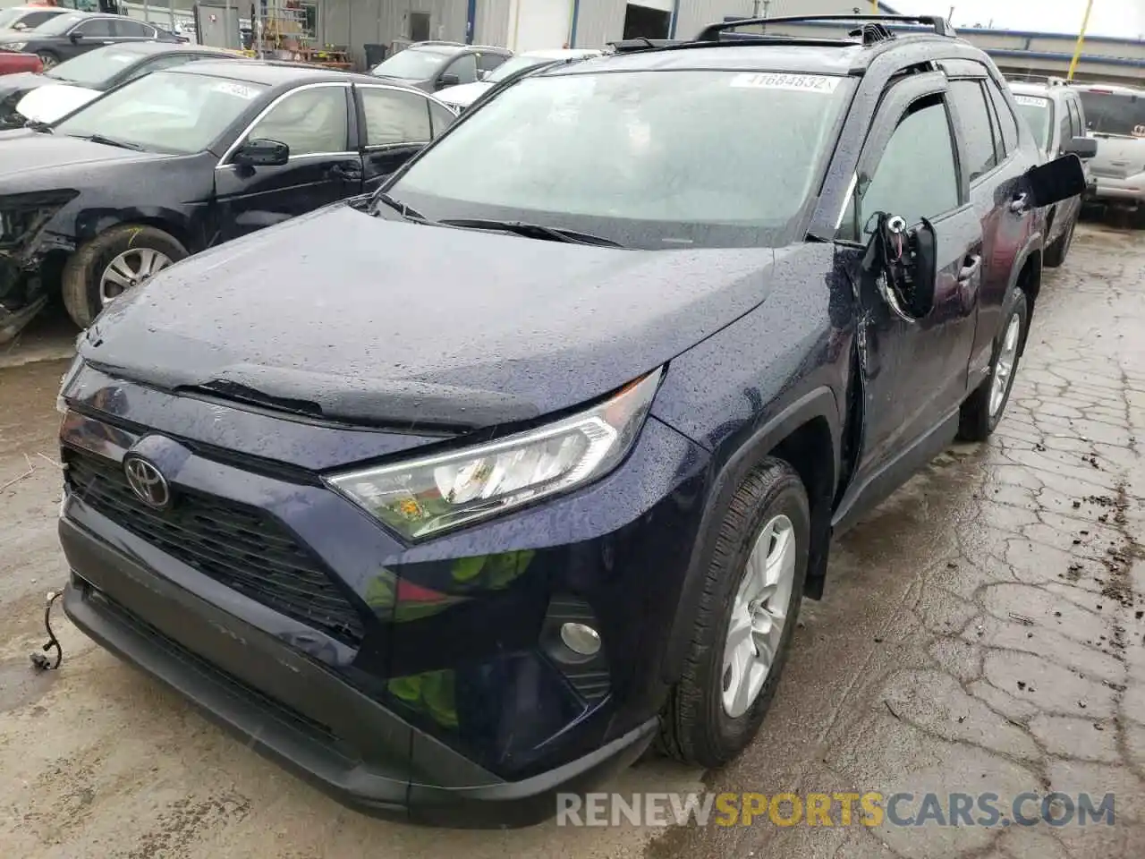 2 Photograph of a damaged car 2T3P1RFV9MW219902 TOYOTA RAV4 2021