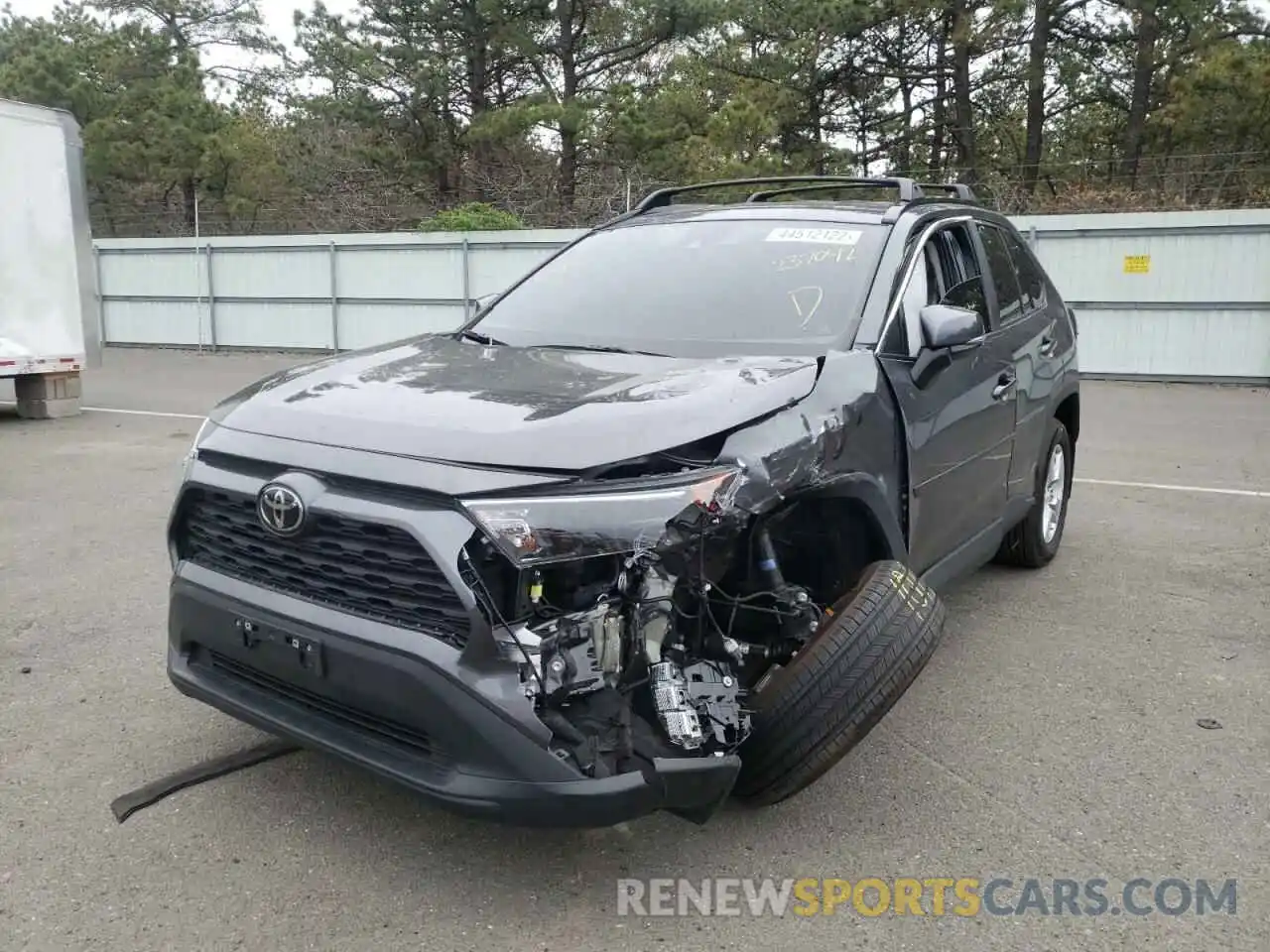 2 Photograph of a damaged car 2T3P1RFV9MW237042 TOYOTA RAV4 2021