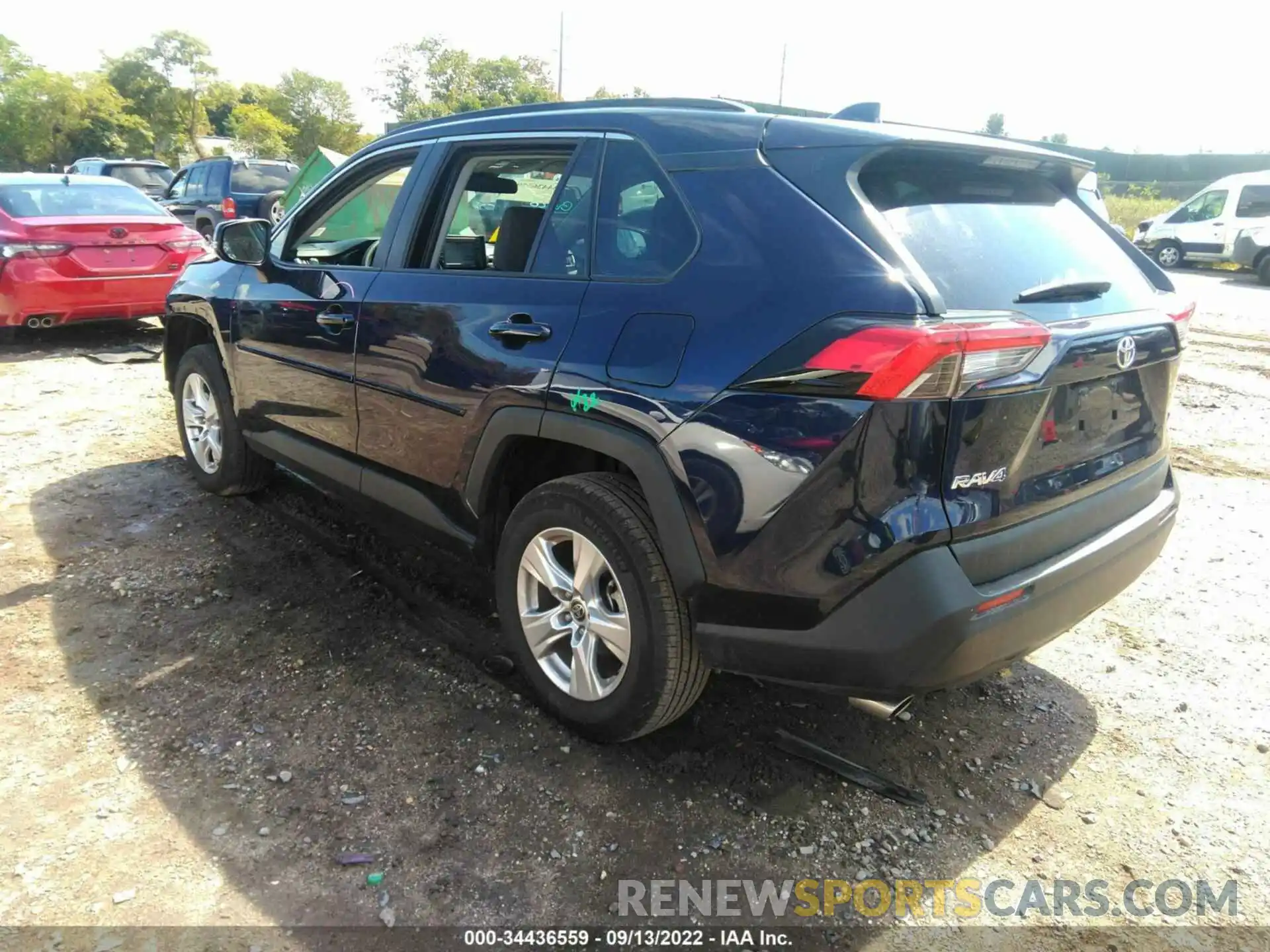 3 Photograph of a damaged car 2T3P1RFV9MW245321 TOYOTA RAV4 2021