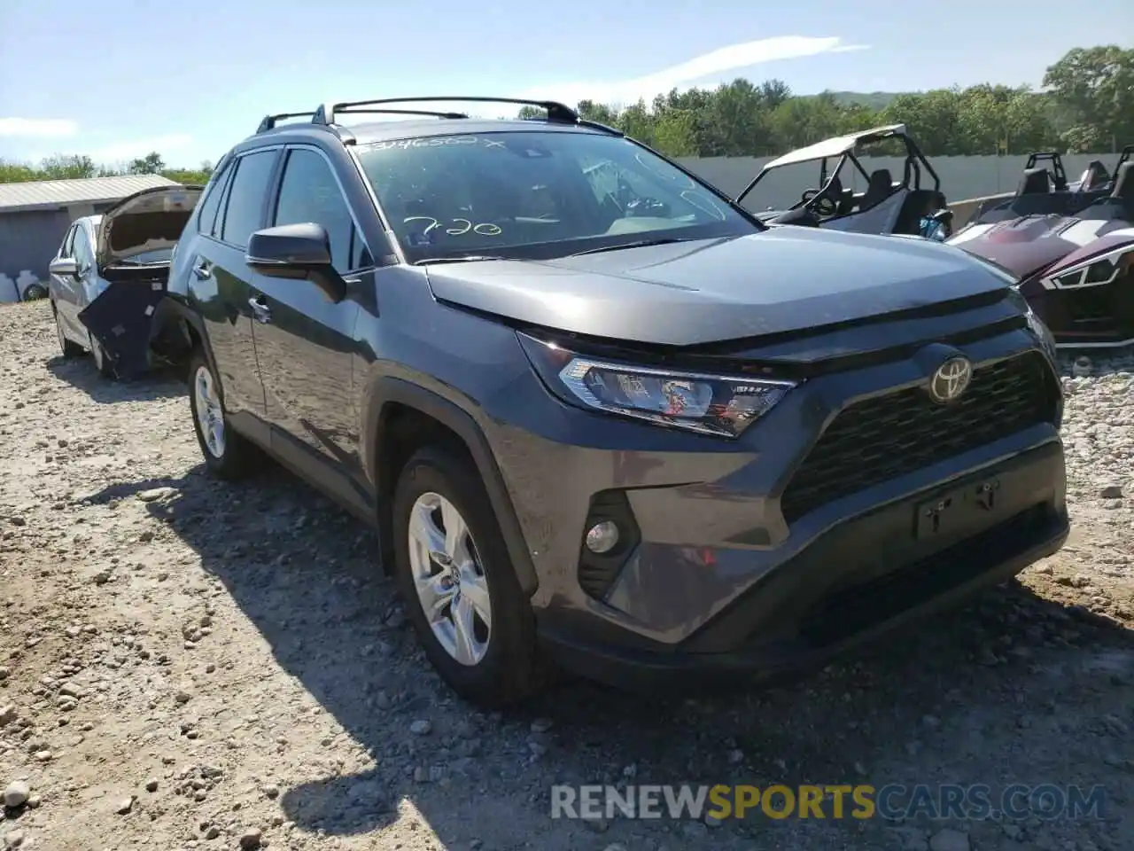 1 Фотография поврежденного автомобиля 2T3P1RFVXMC141258 TOYOTA RAV4 2021