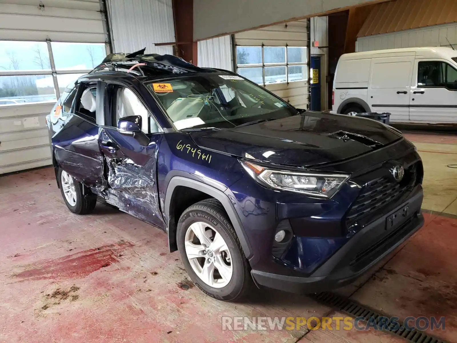 1 Photograph of a damaged car 2T3P1RFVXMC145777 TOYOTA RAV4 2021