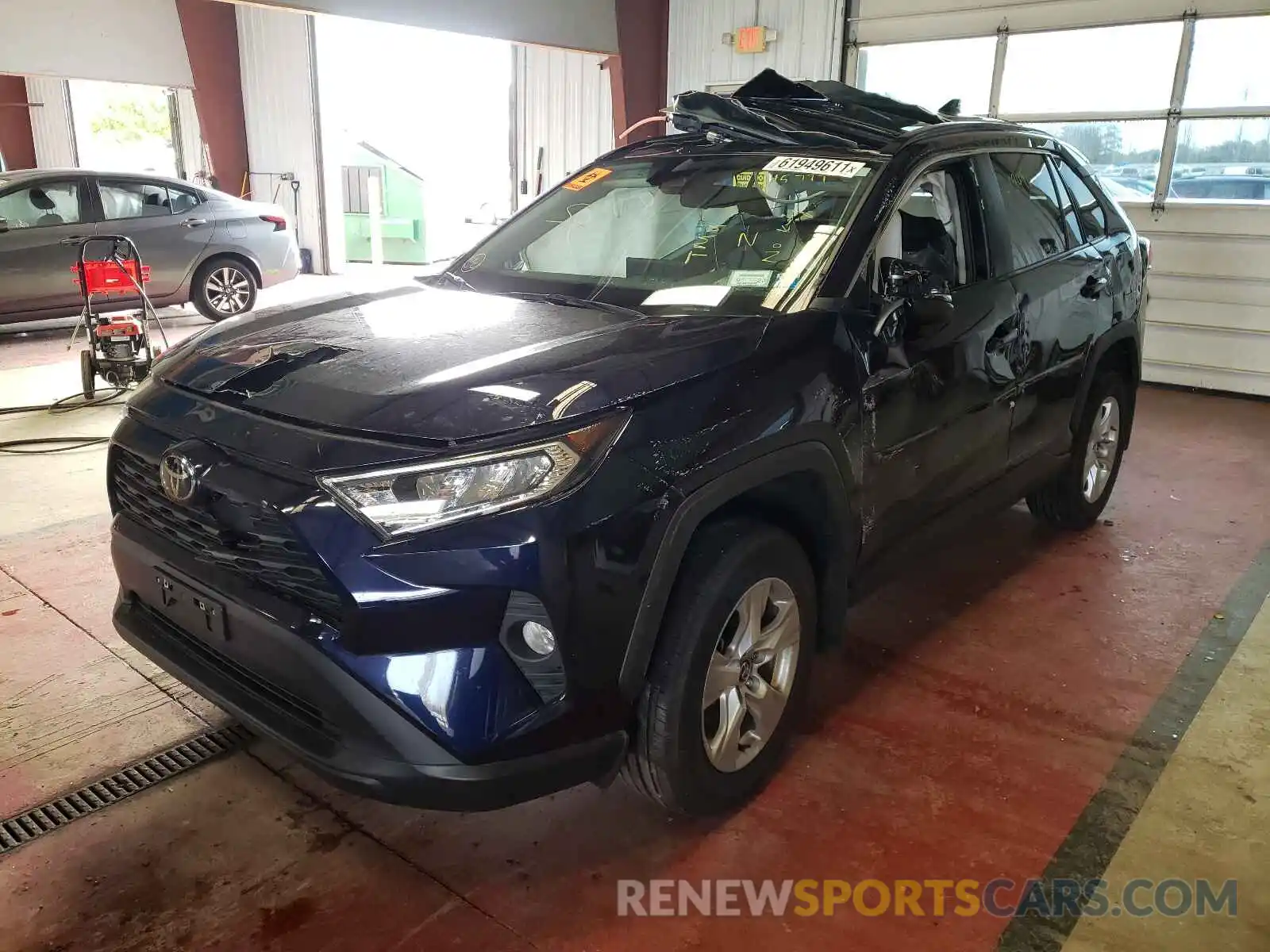 2 Фотография поврежденного автомобиля 2T3P1RFVXMC145777 TOYOTA RAV4 2021