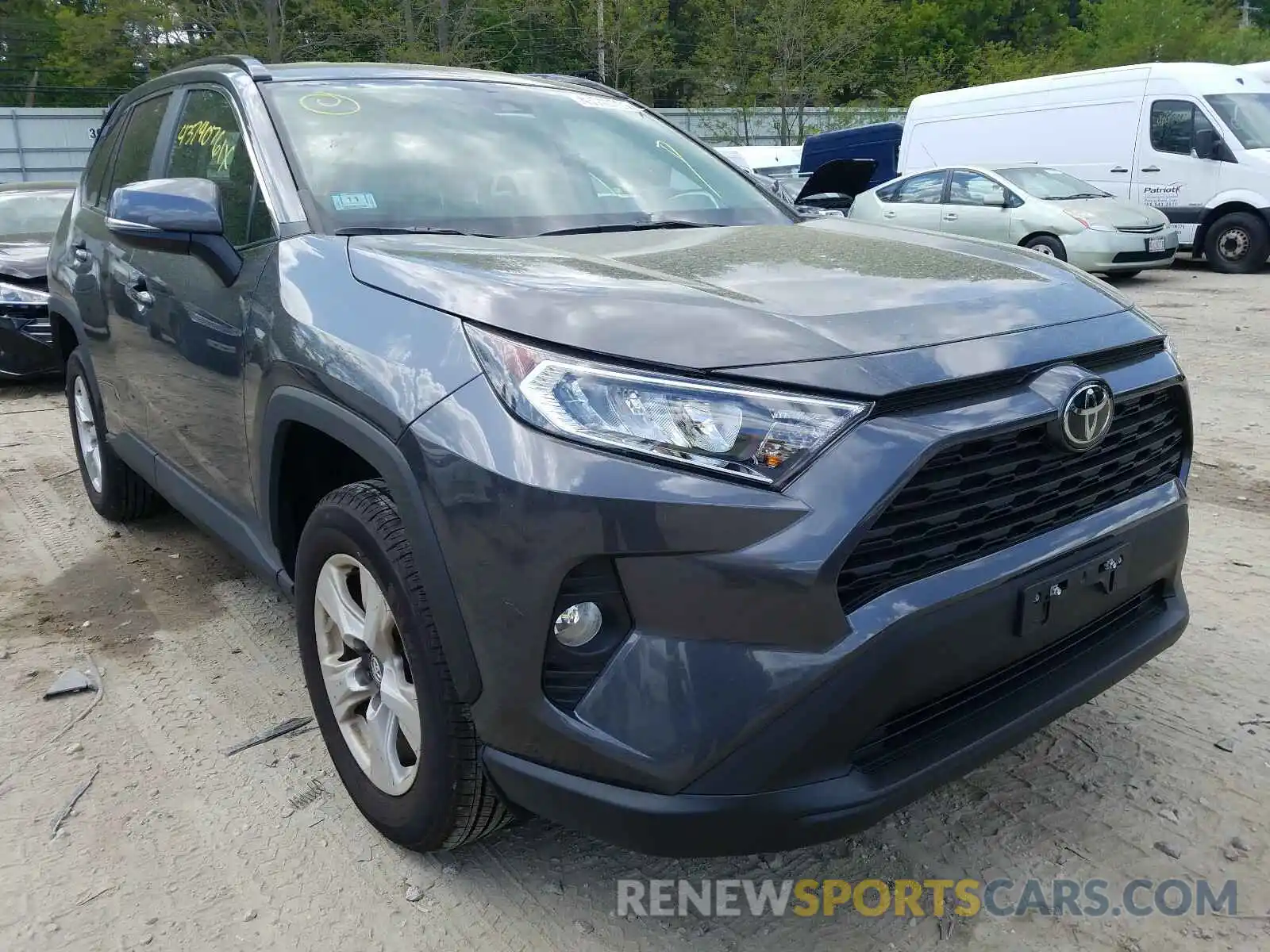 1 Photograph of a damaged car 2T3P1RFVXMC151627 TOYOTA RAV4 2021