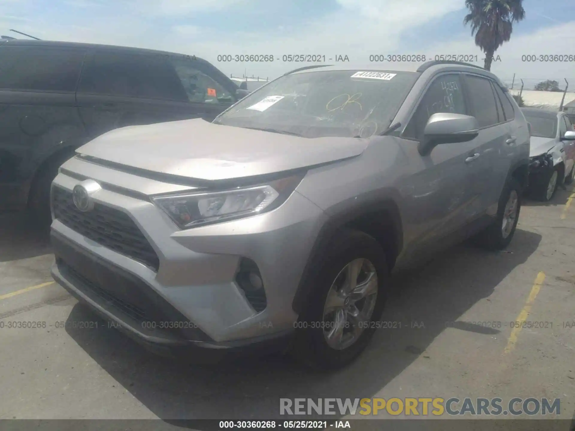 2 Photograph of a damaged car 2T3P1RFVXMC151840 TOYOTA RAV4 2021