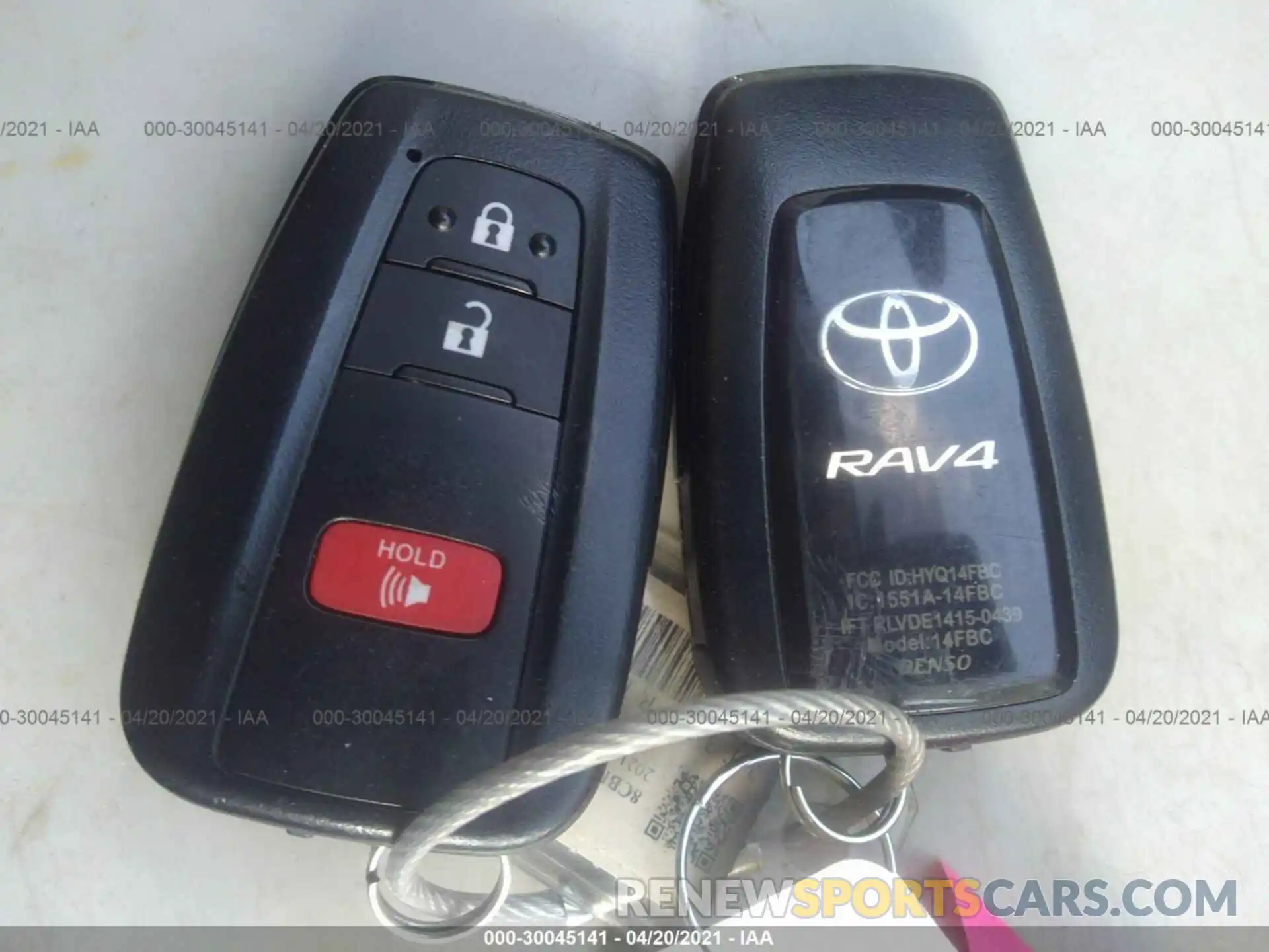 11 Фотография поврежденного автомобиля 2T3P1RFVXMC152373 TOYOTA RAV4 2021