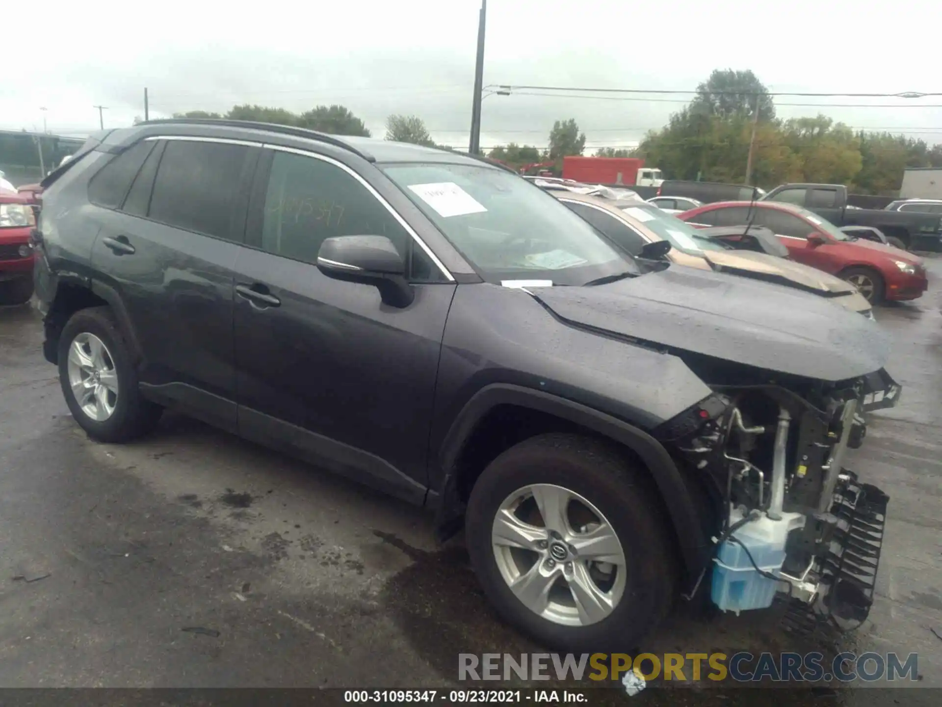 1 Photograph of a damaged car 2T3P1RFVXMC160845 TOYOTA RAV4 2021