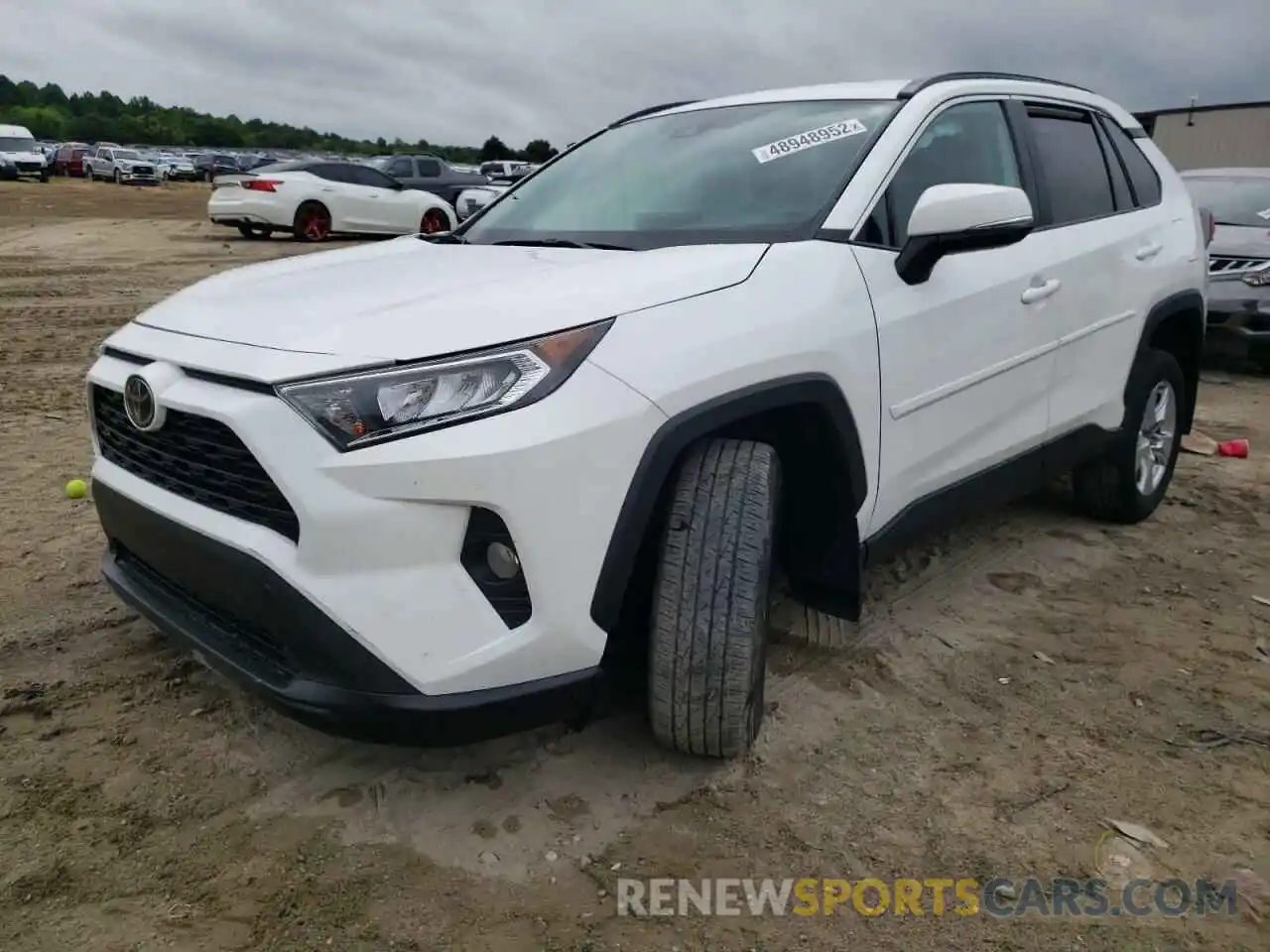 2 Photograph of a damaged car 2T3P1RFVXMC176348 TOYOTA RAV4 2021