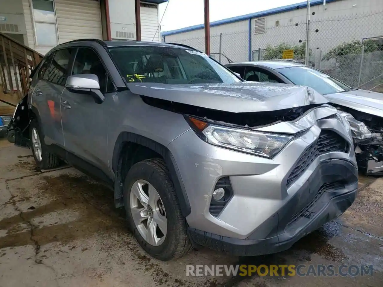 1 Photograph of a damaged car 2T3P1RFVXMC177175 TOYOTA RAV4 2021