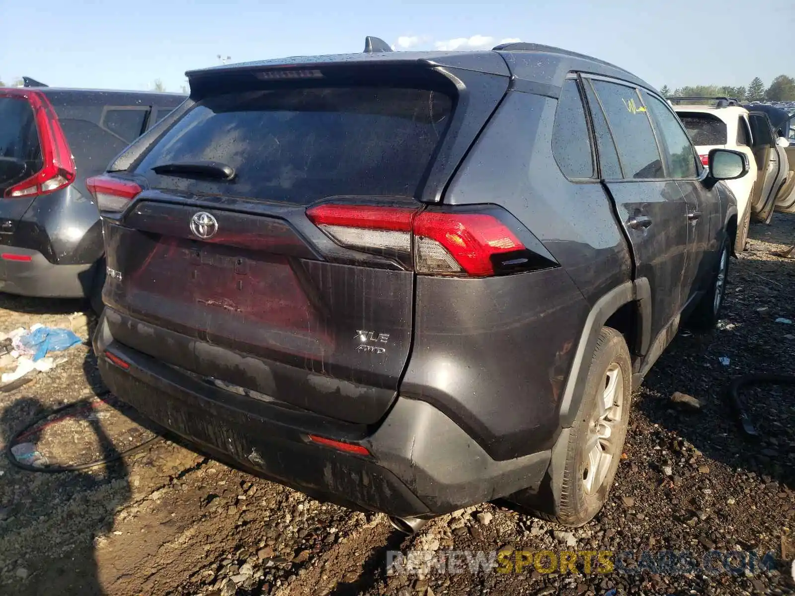 4 Фотография поврежденного автомобиля 2T3P1RFVXMC182540 TOYOTA RAV4 2021