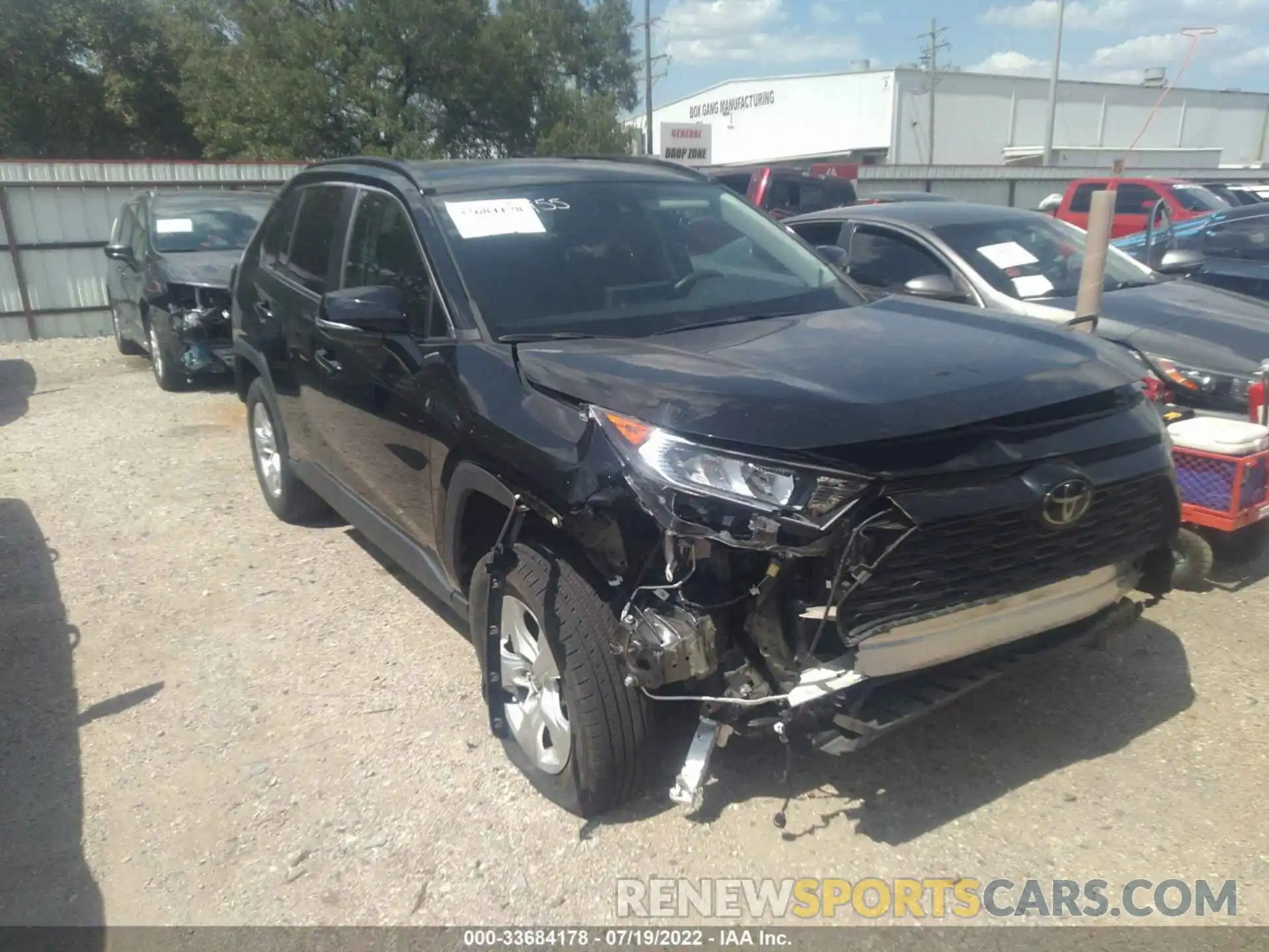 1 Photograph of a damaged car 2T3P1RFVXMC187785 TOYOTA RAV4 2021