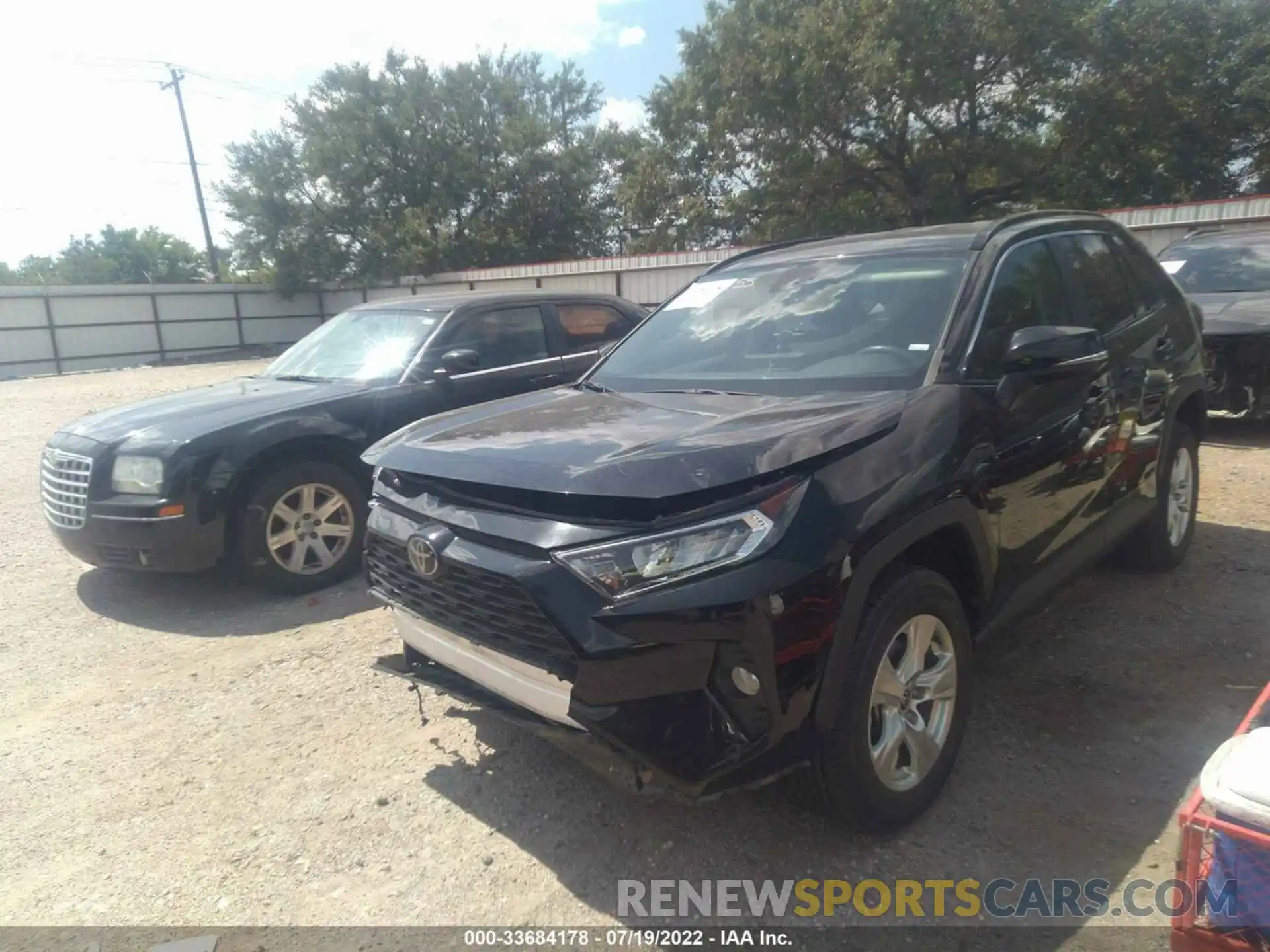 2 Photograph of a damaged car 2T3P1RFVXMC187785 TOYOTA RAV4 2021