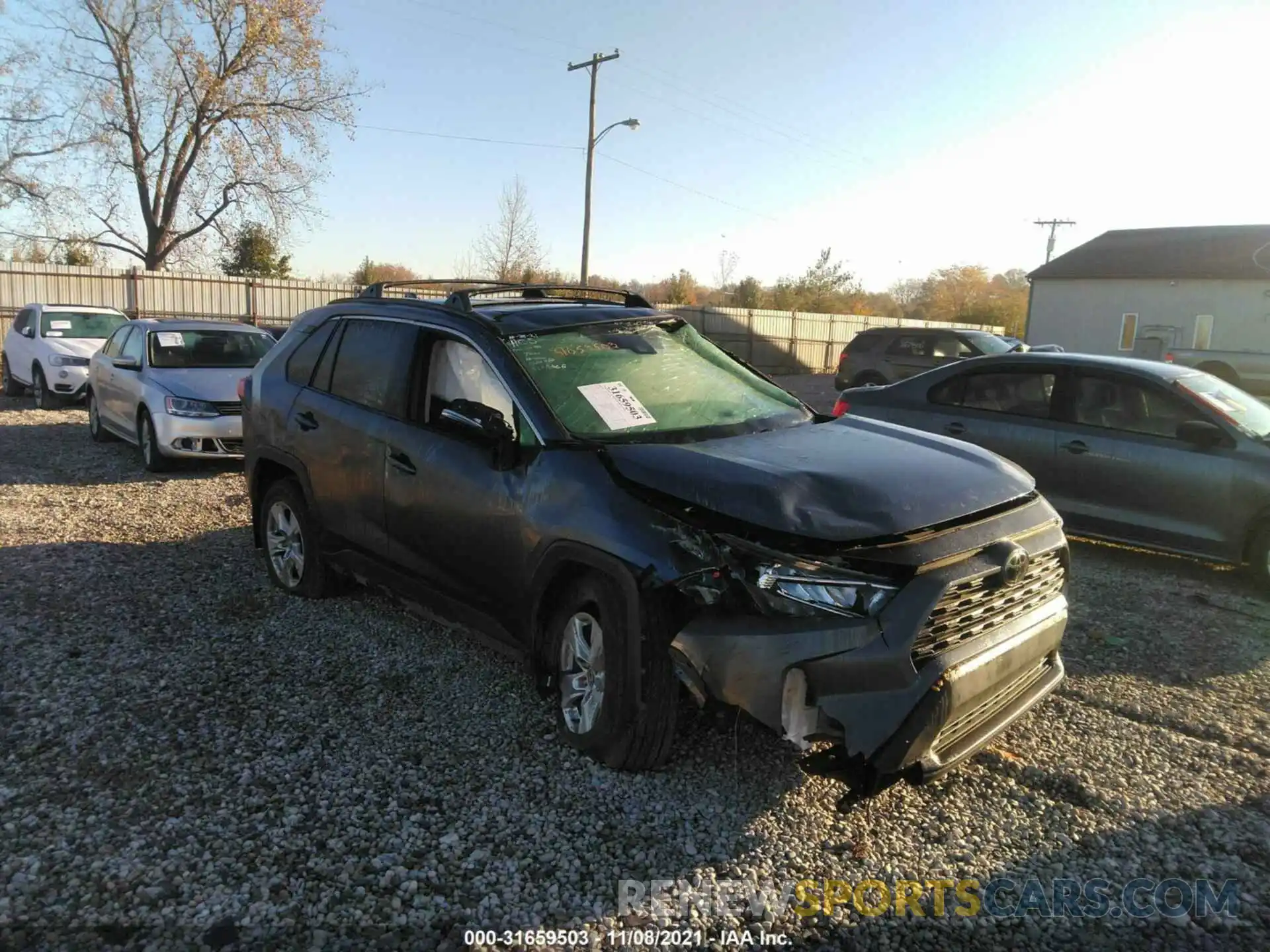 1 Photograph of a damaged car 2T3P1RFVXMC188774 TOYOTA RAV4 2021