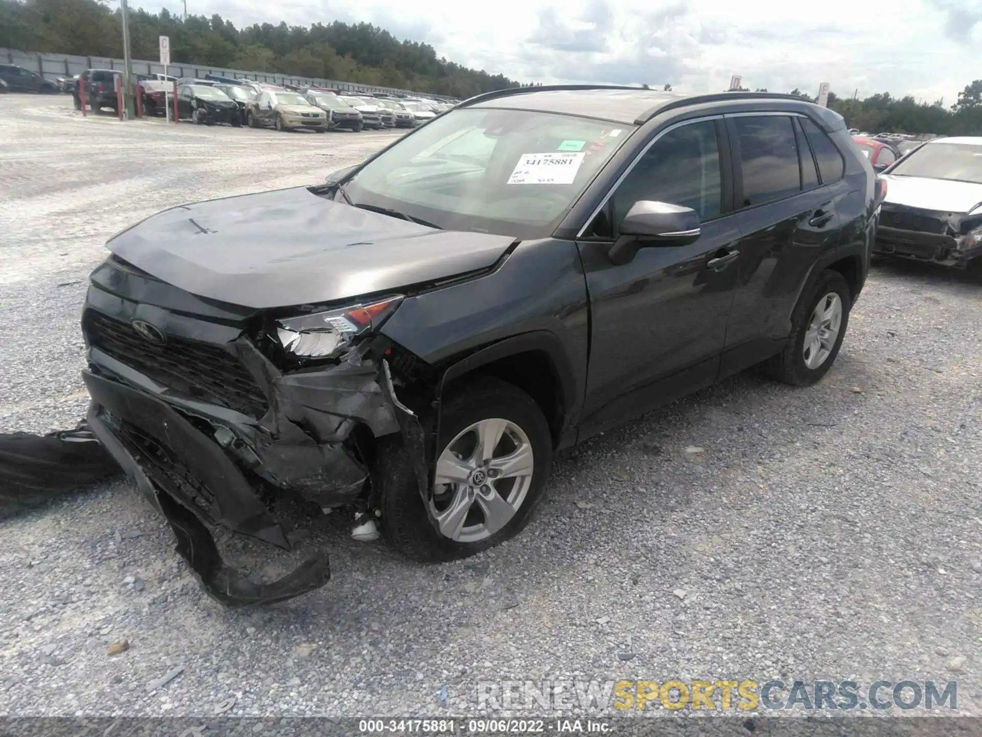 2 Photograph of a damaged car 2T3P1RFVXMC190394 TOYOTA RAV4 2021