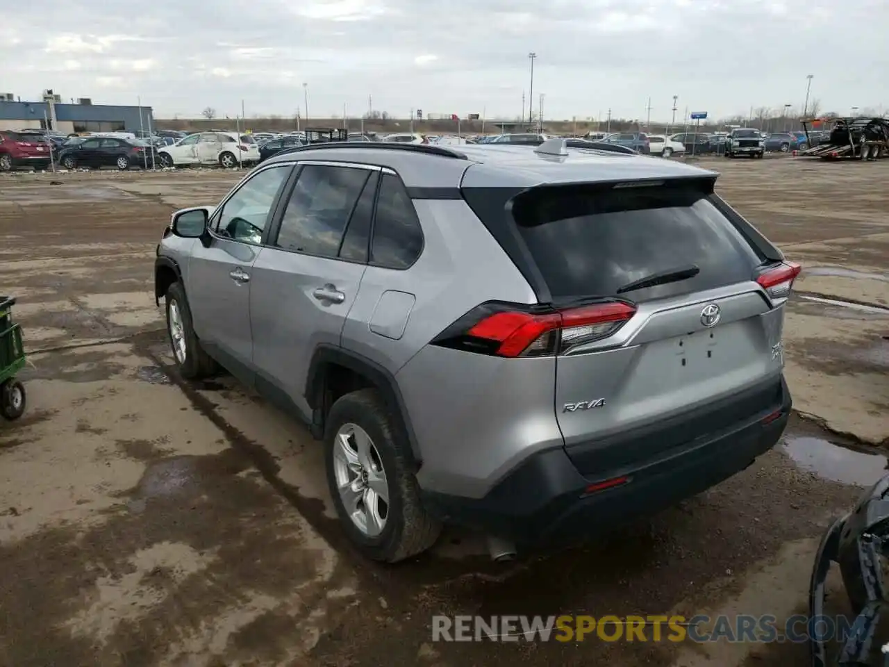 3 Photograph of a damaged car 2T3P1RFVXMC191870 TOYOTA RAV4 2021